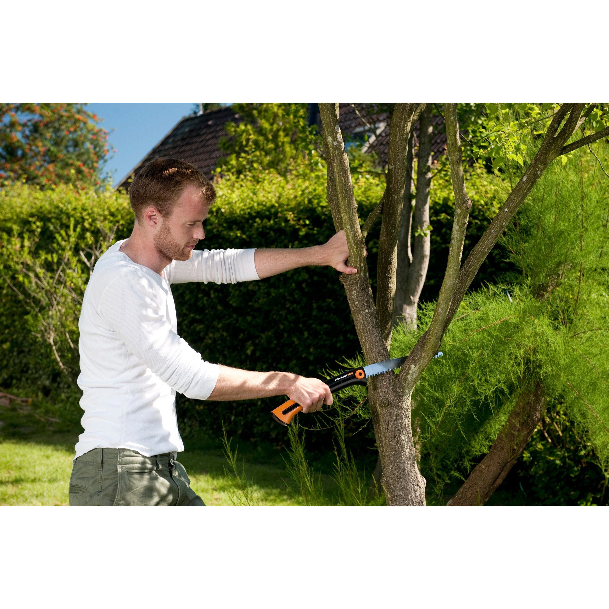 Thumbnail - Fiskars Handsäge Fiskars Xtract Große Handsäge / Grobzahnung SW75