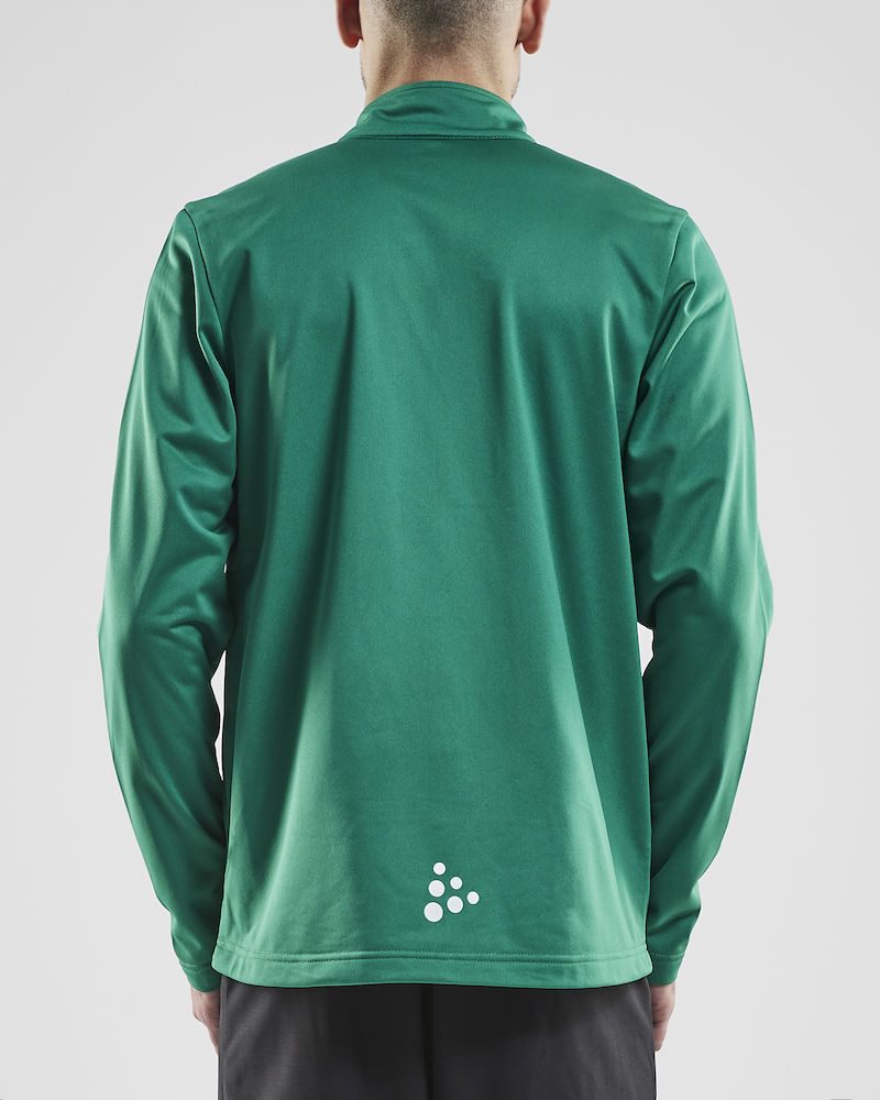 Craft Trainingsjacke Squad - ohne Seitentaschen, bequeme und funktionell - grün Herren