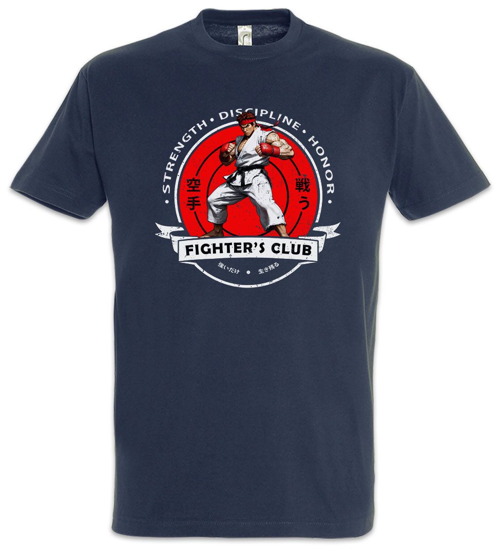 Urban Backwoods Print-Shirt Fighter's Club Ryu II Herren T-Shirt Fighter SF Karate Hadouken Street (1-tlg) Ken Kung Fu Martial