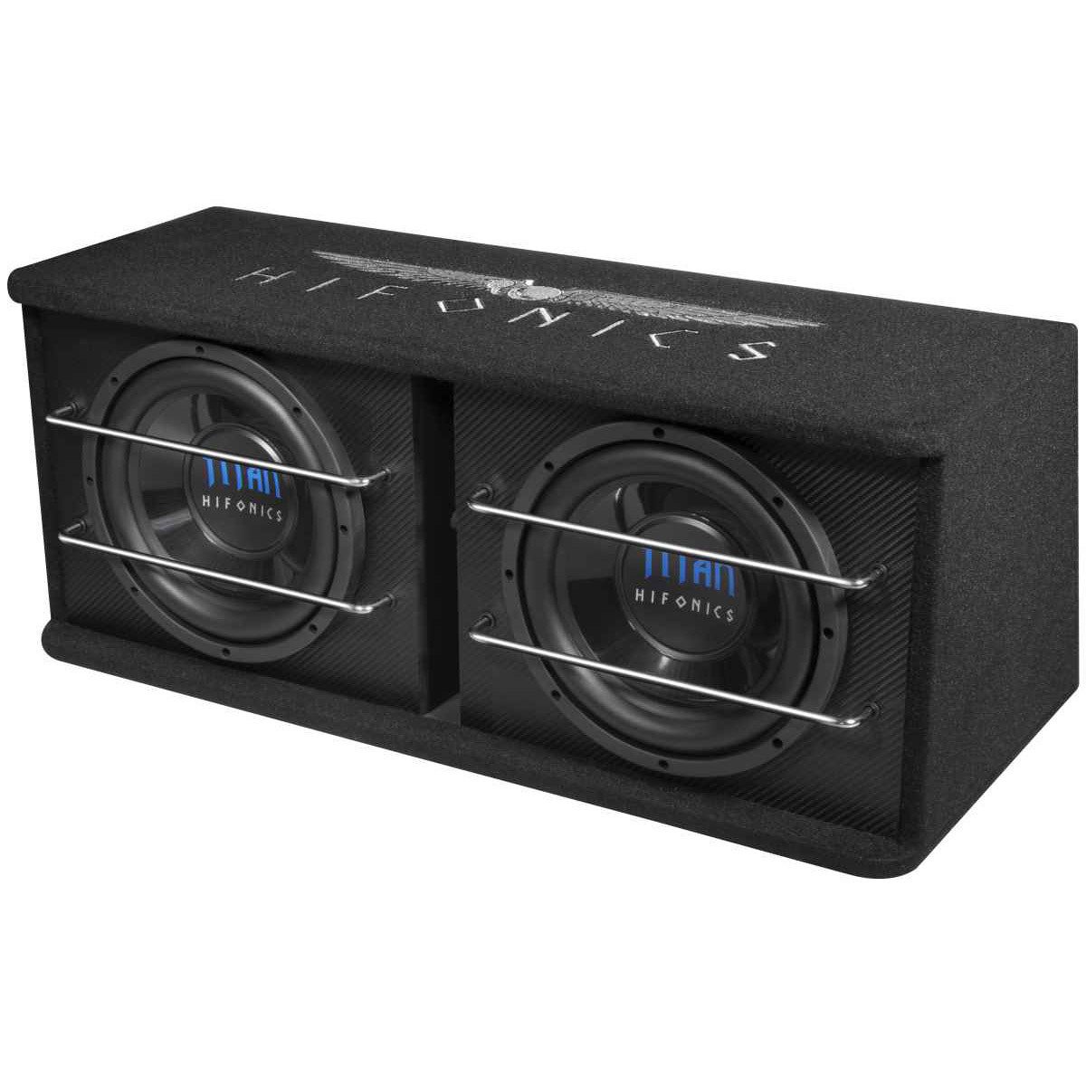 Hifonics TD250R 2 x 25 cm (10) Dual-Bandpass Subwoofer System Auto-Subwoofer (600 W, max.: W 25 cm)