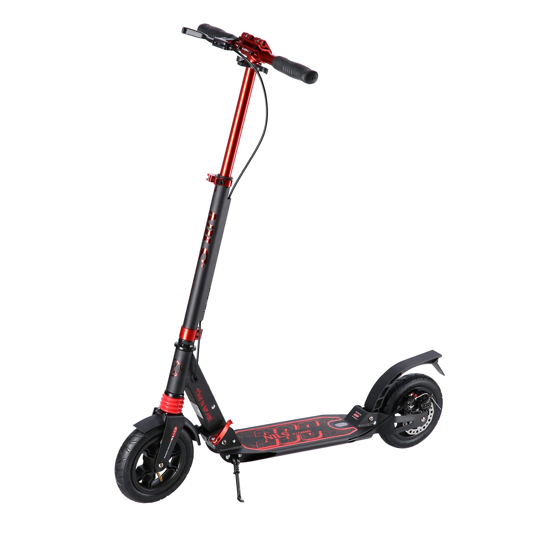 Cityroller Scooter Roller Stadtroller mit Handbremse und Ständer