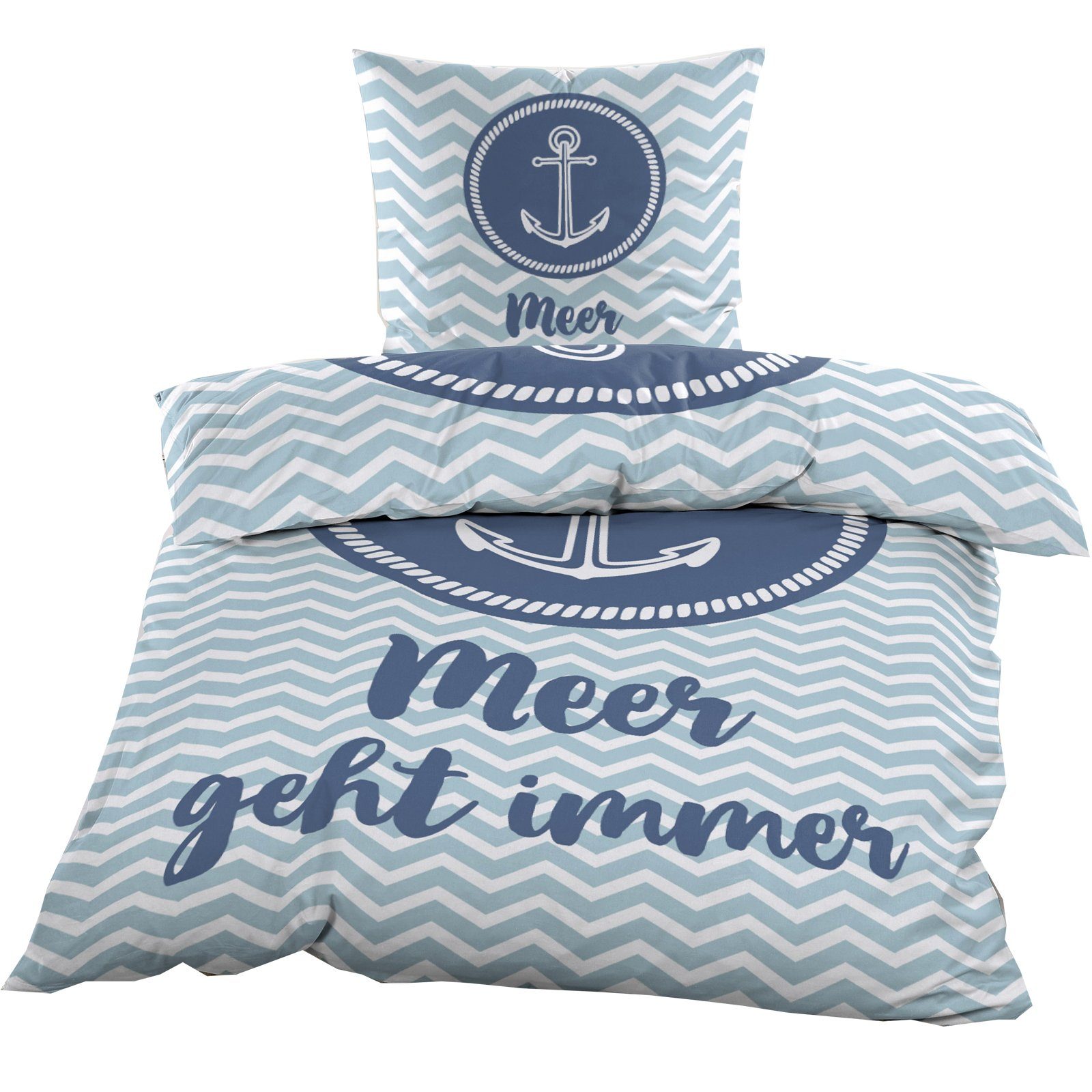 Casa Colori Bettwäsche Renforce Ganzjahres Bettgarnitur günstig online kaufen