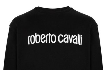 roberto cavalli Sweatshirt ROBERTO CAVALLI FIRENZE LOGO SWEAT SWEATER SWEATSHIRT JUMPER PULLOVER
