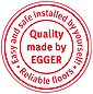 EGGER Designboden »GreenTec EHD002 Eiche sägerau grau«, Holzoptik, Robust & strapazierfähig, Packung, 7,5mm, 1,995m², Bild 7