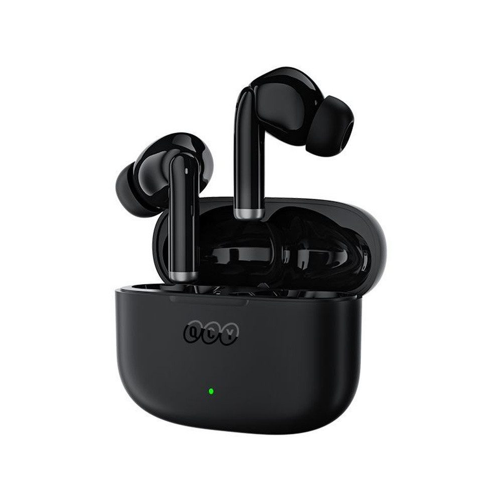 QCY QCY - T19 True Wireless Ohrhörer mit Ladeetui - Schwarz wireless Kopfhörer