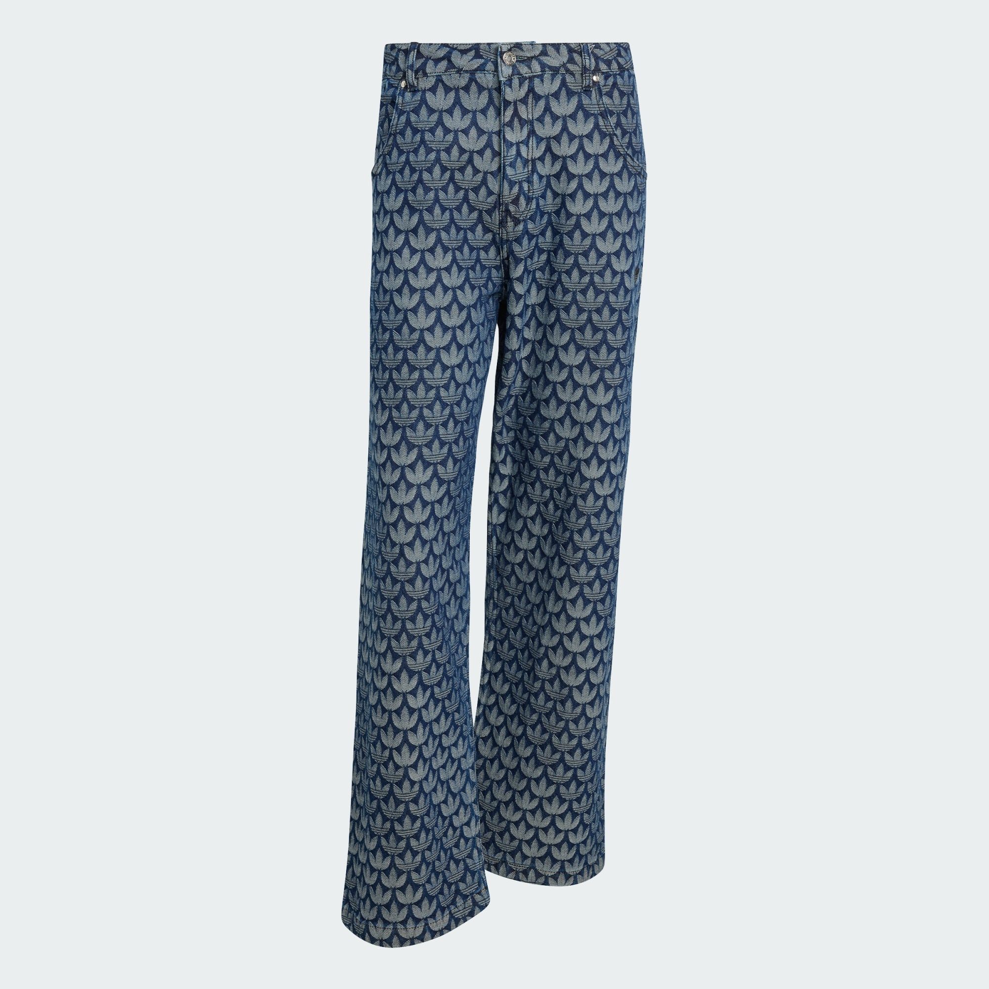 adidas Originals Loose-fit-Jeans MONOGRAMM JEANSHOSE, LOCKER GESCHNITTEN (1-tlg)