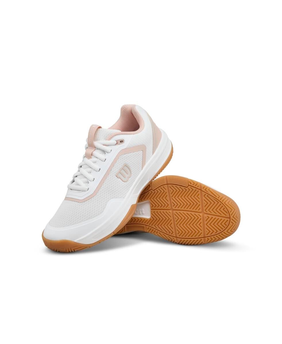 Wilson Courtglide Allcourt (Stabilität) weiss/rosa Damen Tennisschuh