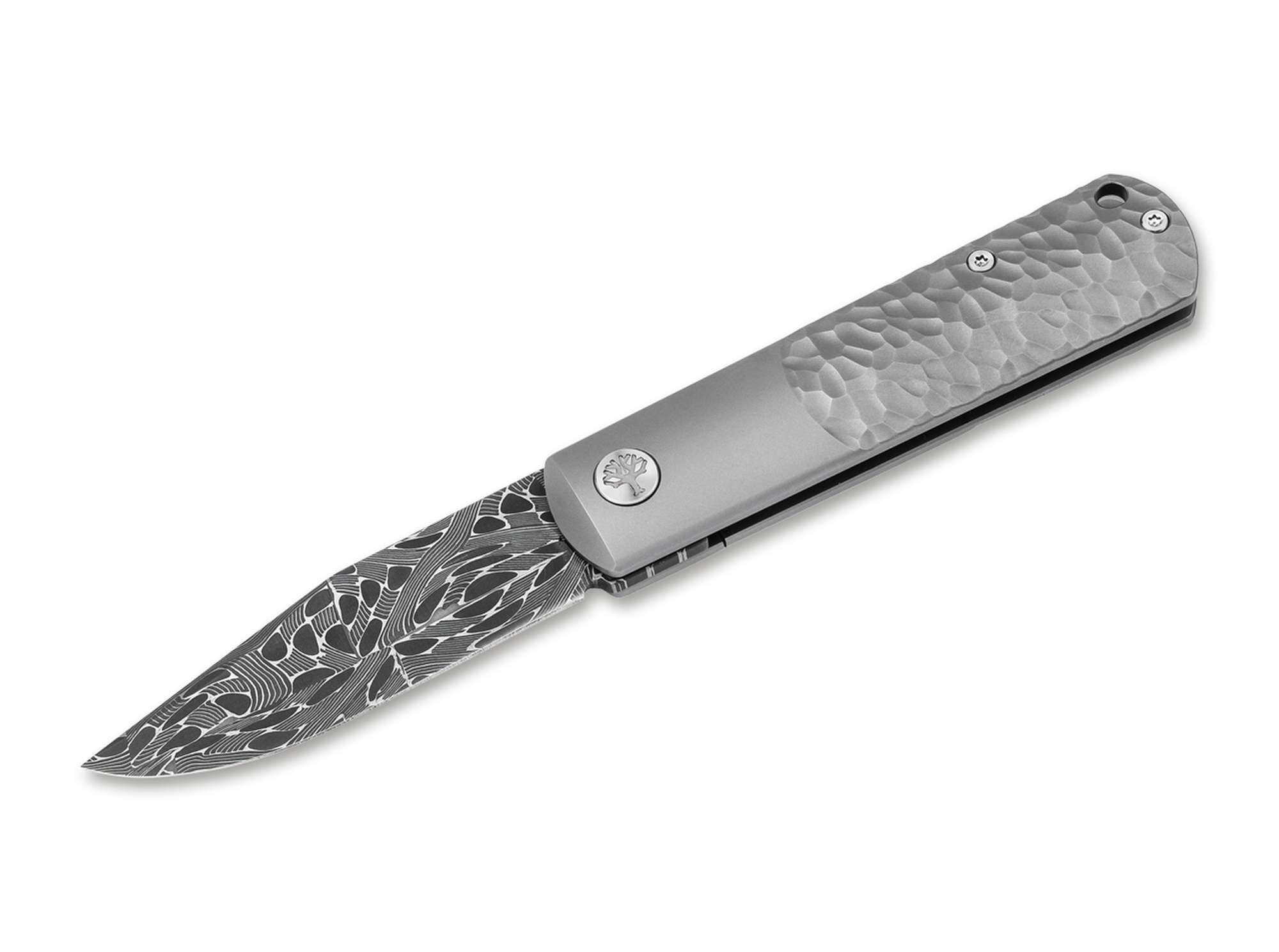 Böker Manufaktur Solingen Taschenmesser Böker Manufaktur Solingen BRLW Meteoritendamast