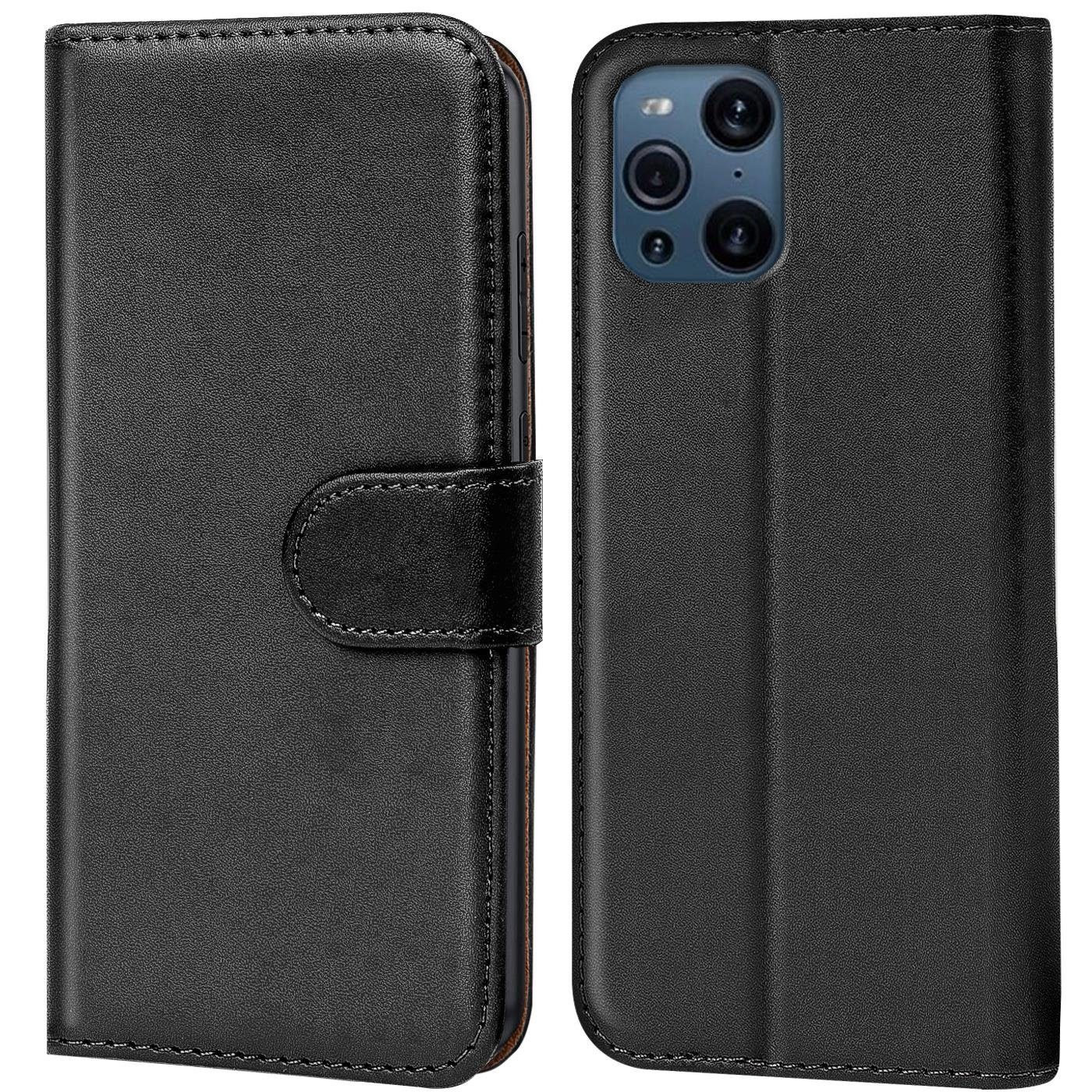 CoolGadget Handyhülle Book Case Handy Tasche für OPPO Find X3 Pro 6,7 Zoll, Hülle Klapphülle Flip Cover für Find X3 Pro Schutzhülle stoßfest