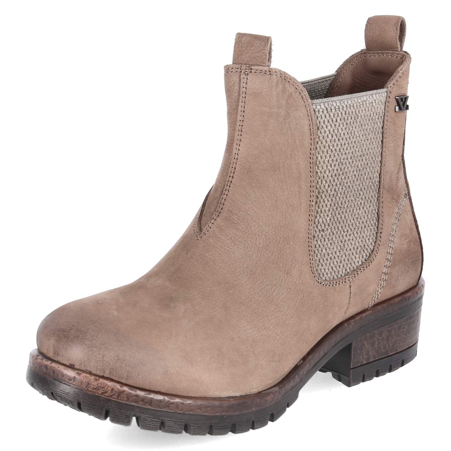 Lazamani LAZAMANI - female - LA68001 TAUPE - Leder - beige Schlupfstiefel günstig online kaufen