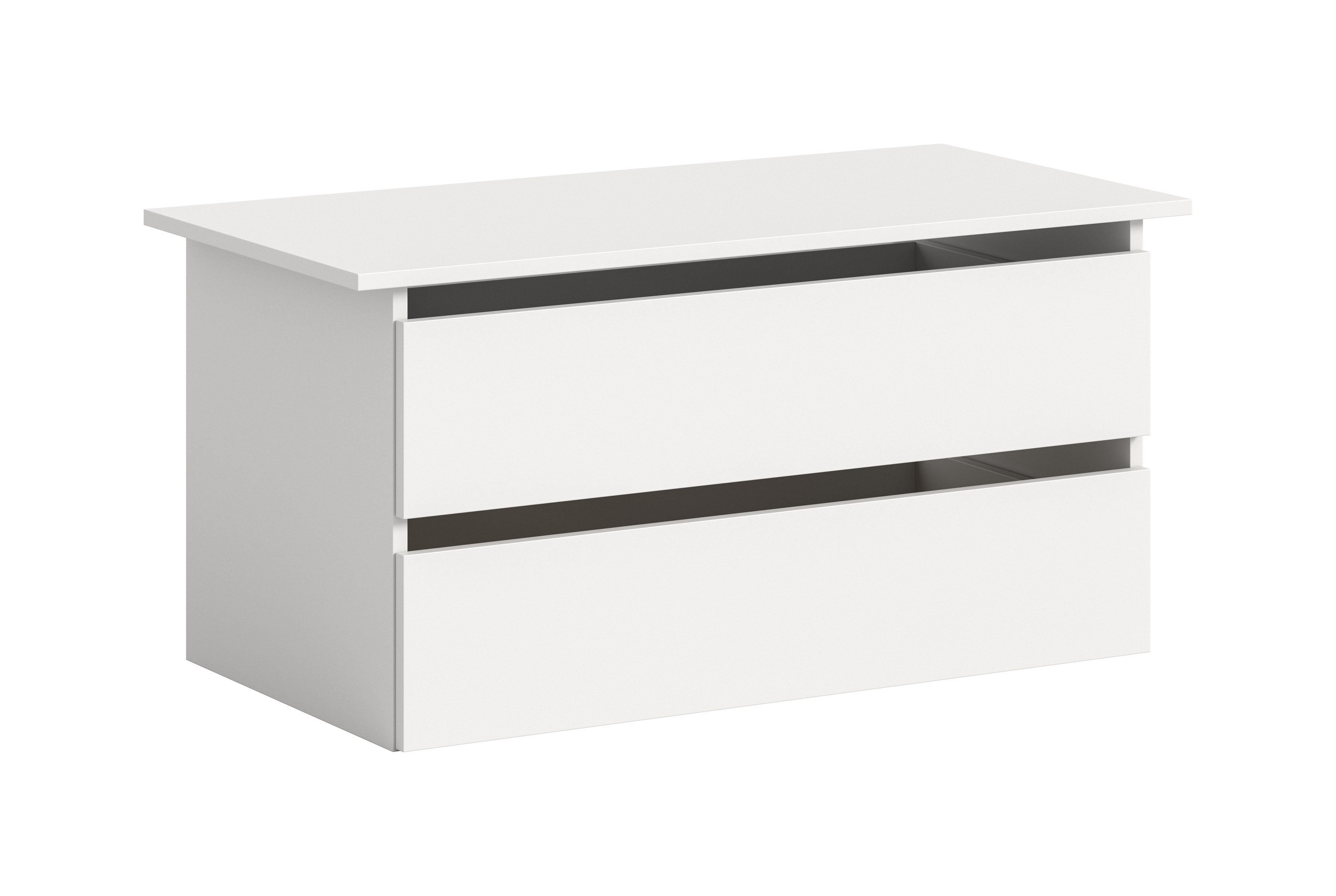 freiraum Schubkasteneinsatz Oakland, in Weiß - 97x47x48cm (BxHxT)