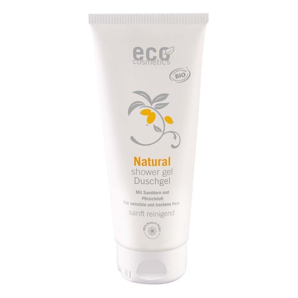 Eco Cosmetics Duschgel Sanddorn Pfirsich - 200ml