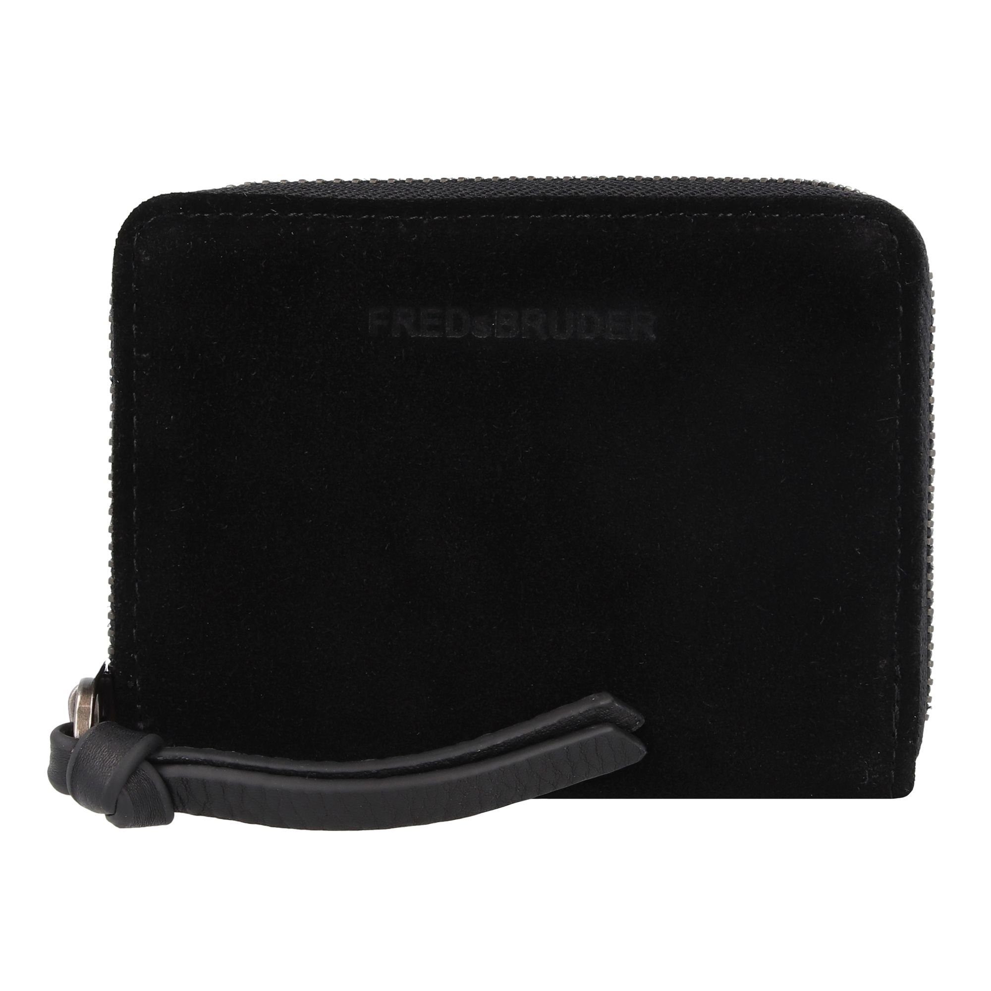 Geldbörse FREDsBRUDER Leder Jo, black