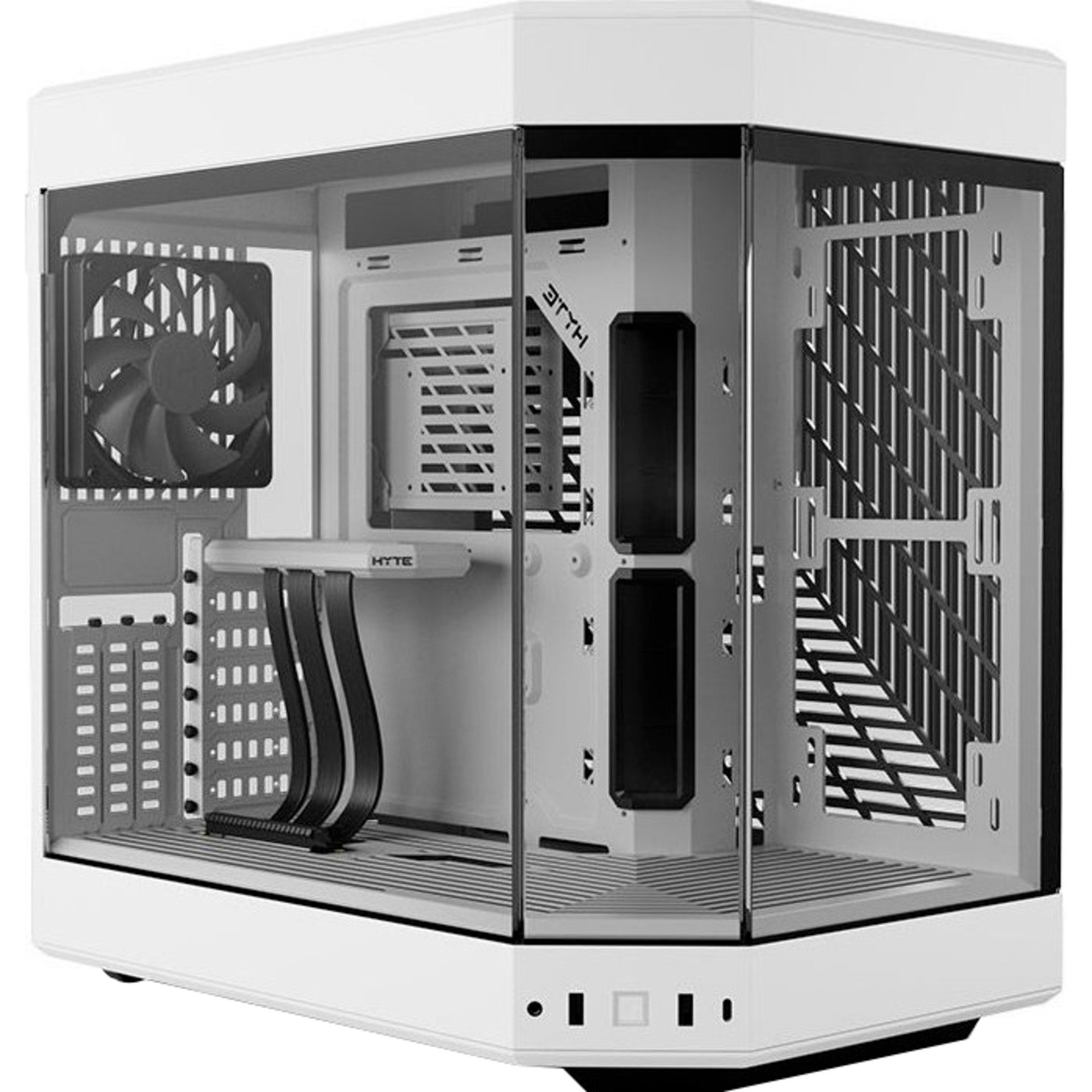 PC-Gehäuse HYTE Y60 Snow White Edition, Tower-Gehäuse