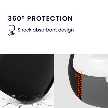 kwmobile Kopfhörer-Schutzhülle Hülle für Beats Fit Pro, Silikon Schutzhülle Etui Case Cover für In-Ear Headphones