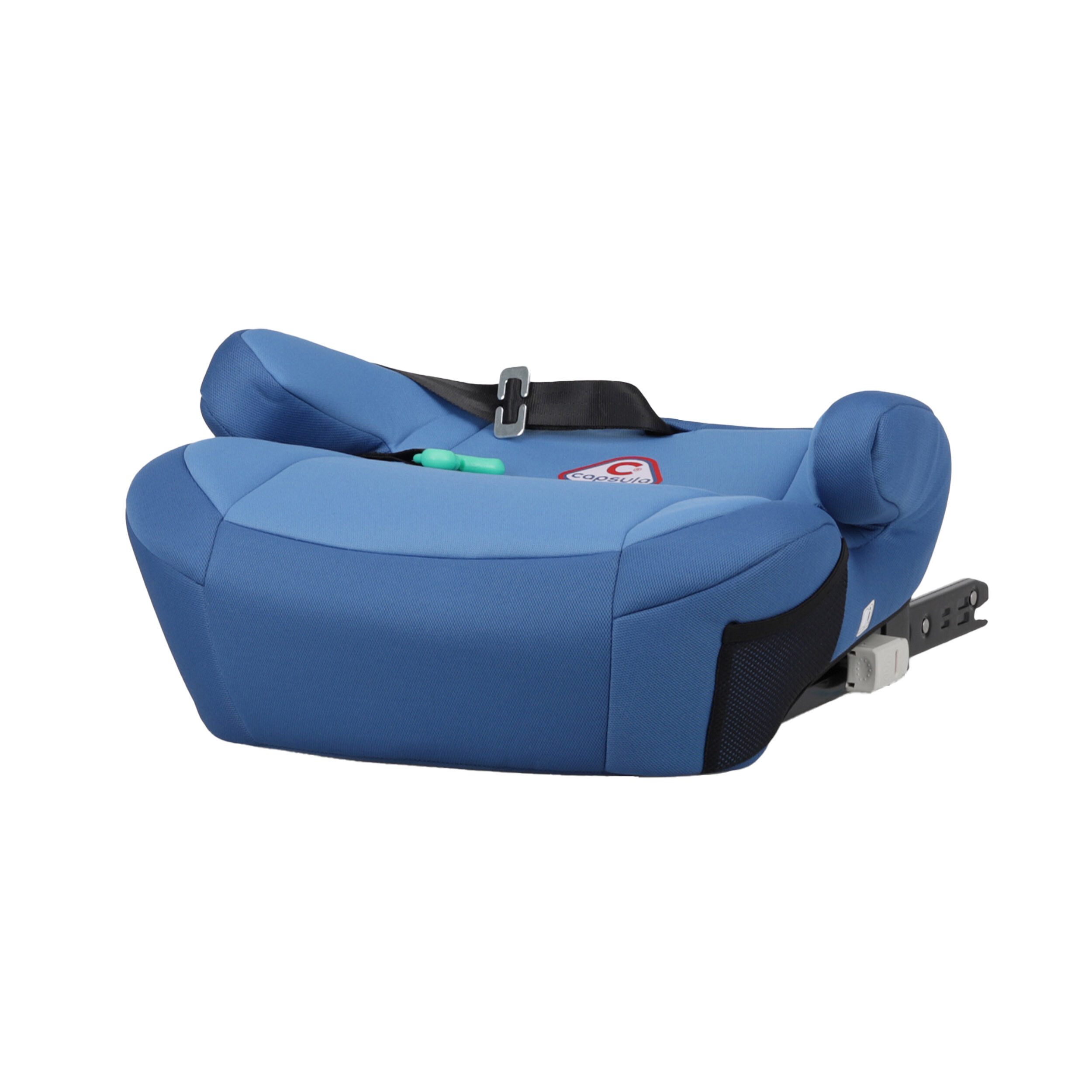 capsula® Autokindersitz Sitzerhöhung Kindersitz Autokindersitz mit ISOFIX Norm R129 I-Size ko, ab: ab 6 Jahren, (Set), Autogurt