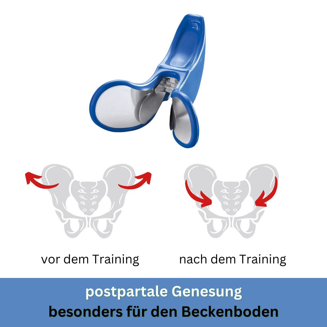 Medosan Beckenbodentrainer Super Kegal, Kräftigung der Becken- und Unterleibsmuskulatur