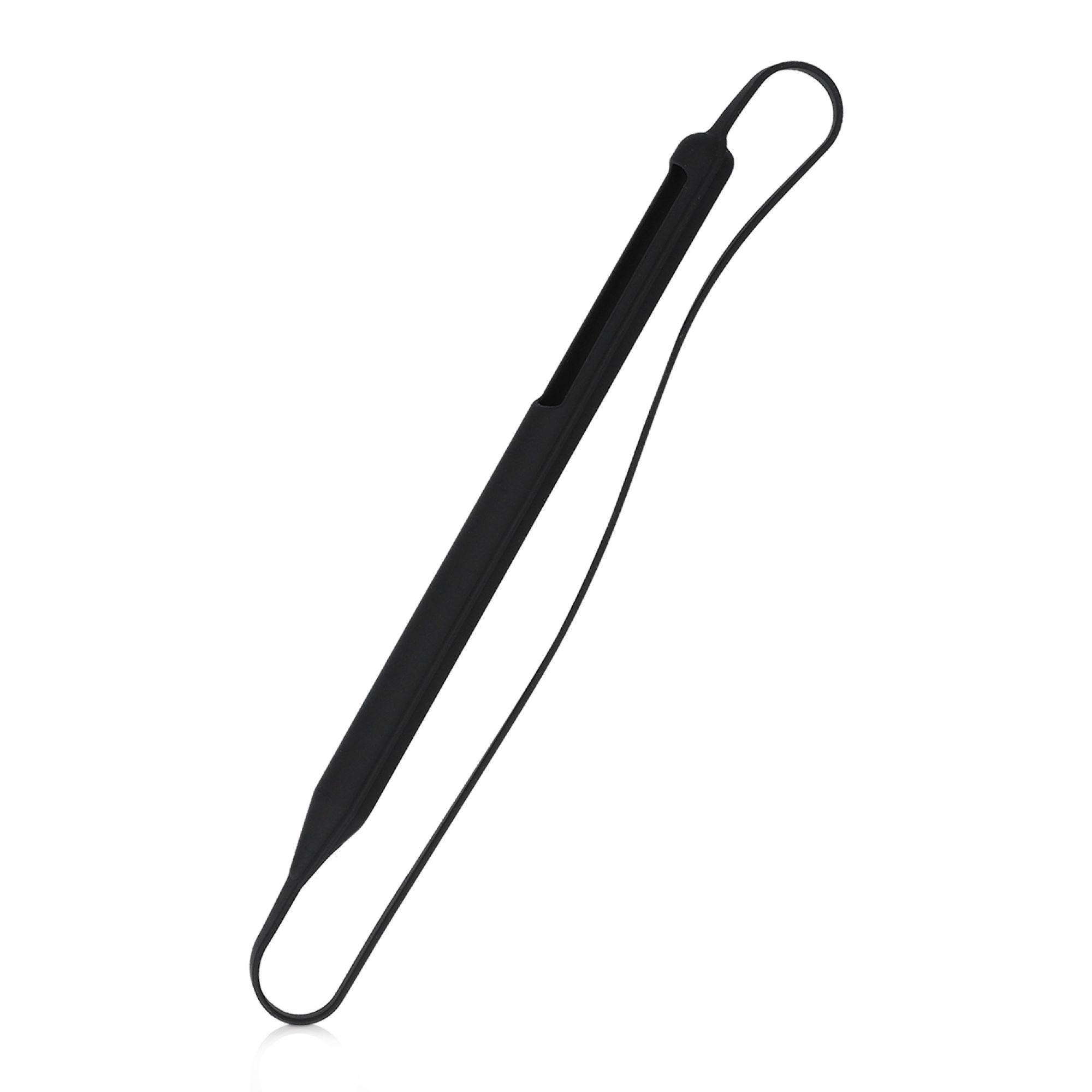 kwmobile Bleistift Silikon Hülle mit Strap für Apple Pencil (2. Gen), (1-tlg), Case Stift Schutzhülle - Schutz Abdeckung