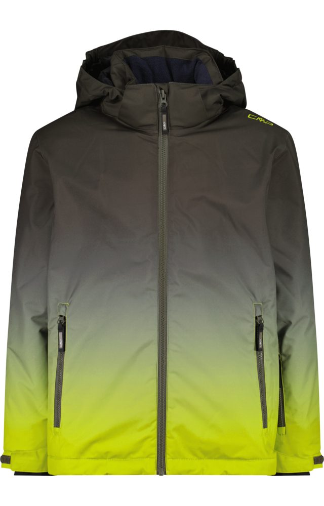 CMP Winterjacke KID JACKET SNAPS HOOD Kinderjacke, mit abnehmbarer Kapuze, für Alpinski-Einsatz