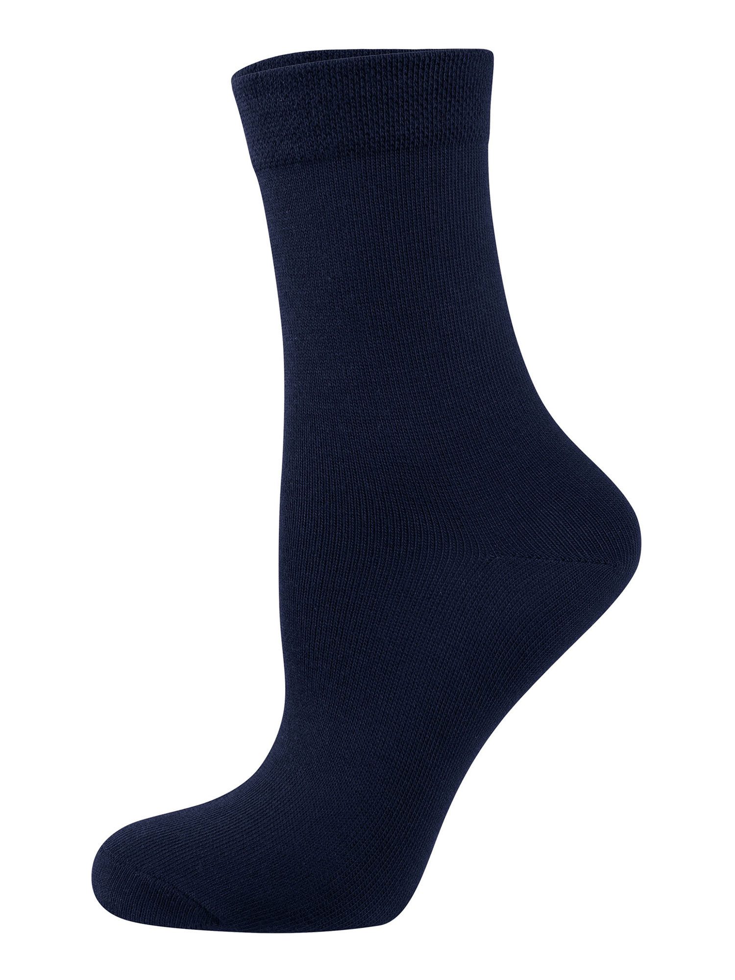 Nur Die Basicsocken Ohne Gummi (3-Paar) Socken, Baumwollsocken, Alltagsocken