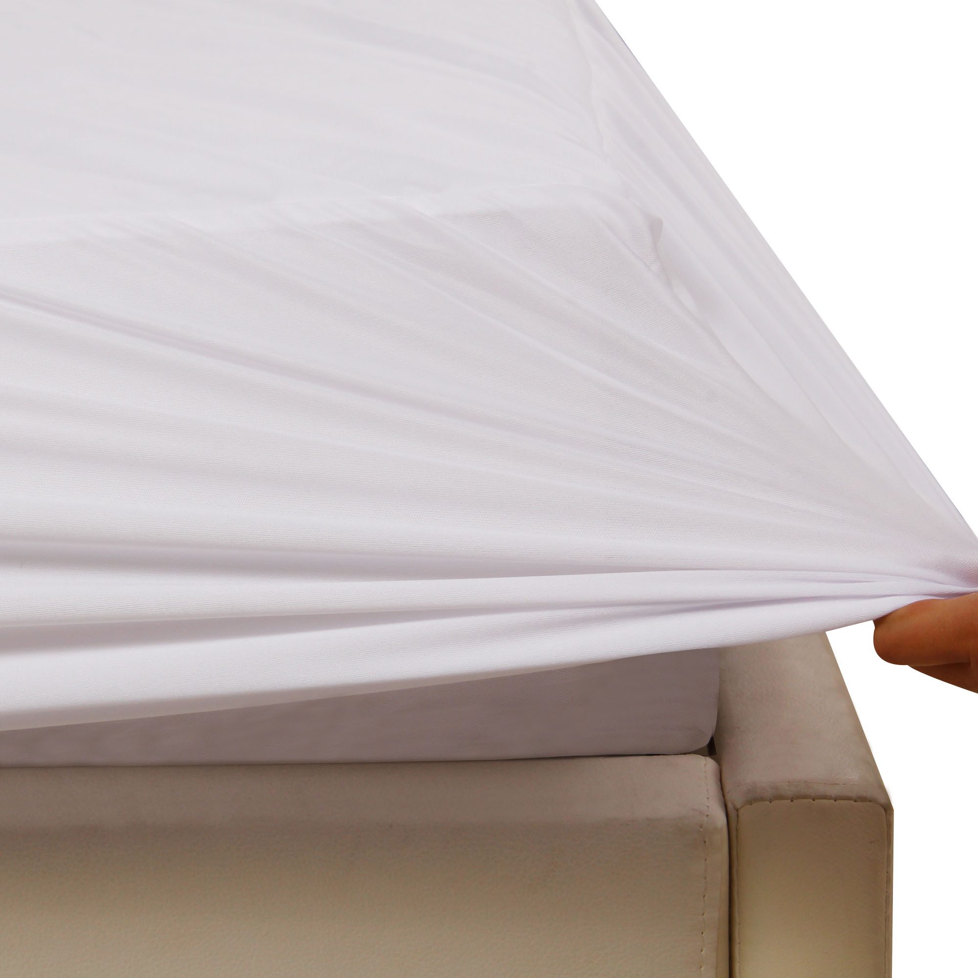 Matratzenschutzbezug Fynny NEUHEIT Bezug 90x200 cm, 140x200 cm und weiteren Größen OTTO home, Matratzenschoner mit Rundumgummizug, waschbar bis 95°, wasserdicht