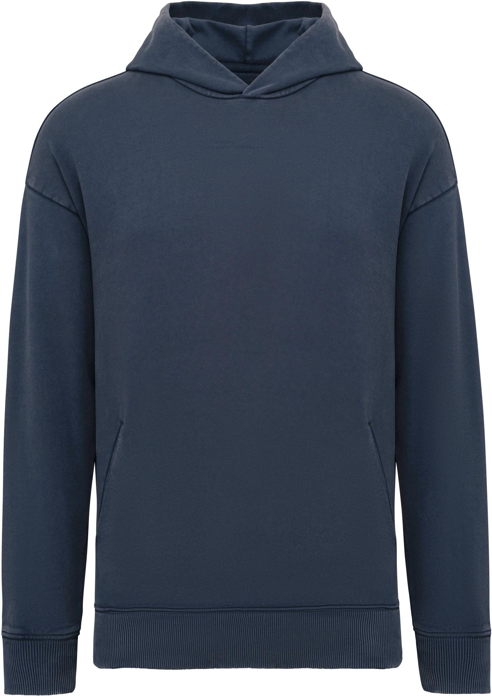 Native Spirit Kapuzenpullover Ausgewaschenes umweltfreundliches Oversize Unisex-Kapuzenswe