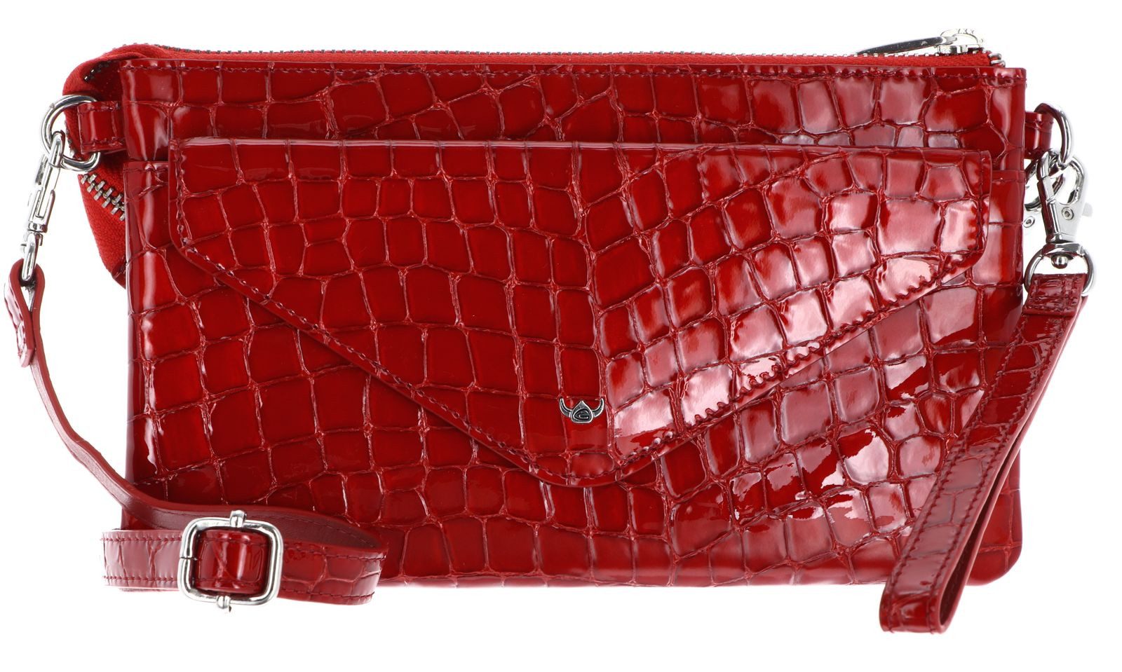 Golden Head Handgelenktasche Mini-Tasche 8216, aus echtem Rindsleder