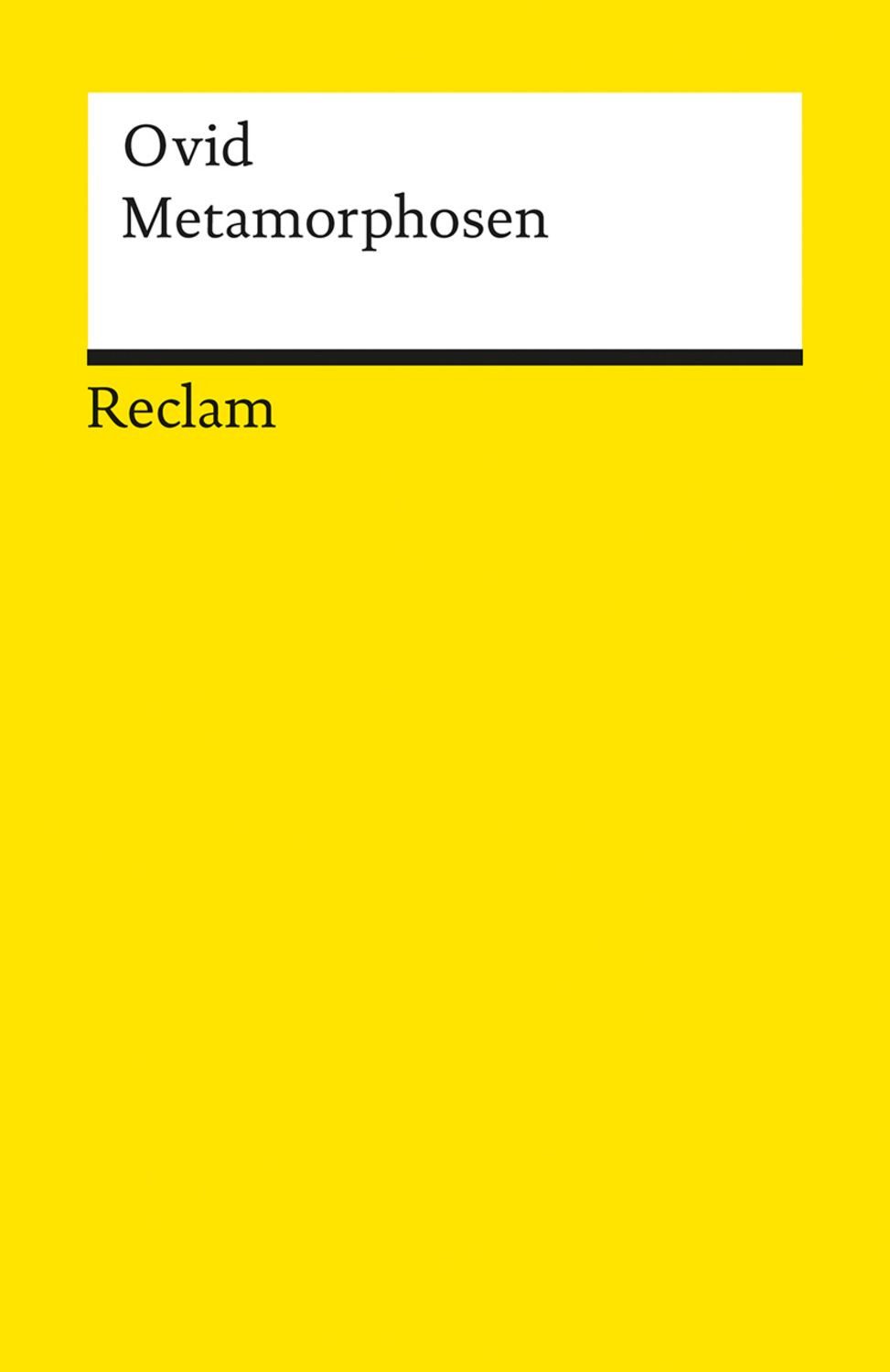 Metamorphosen / Ovid