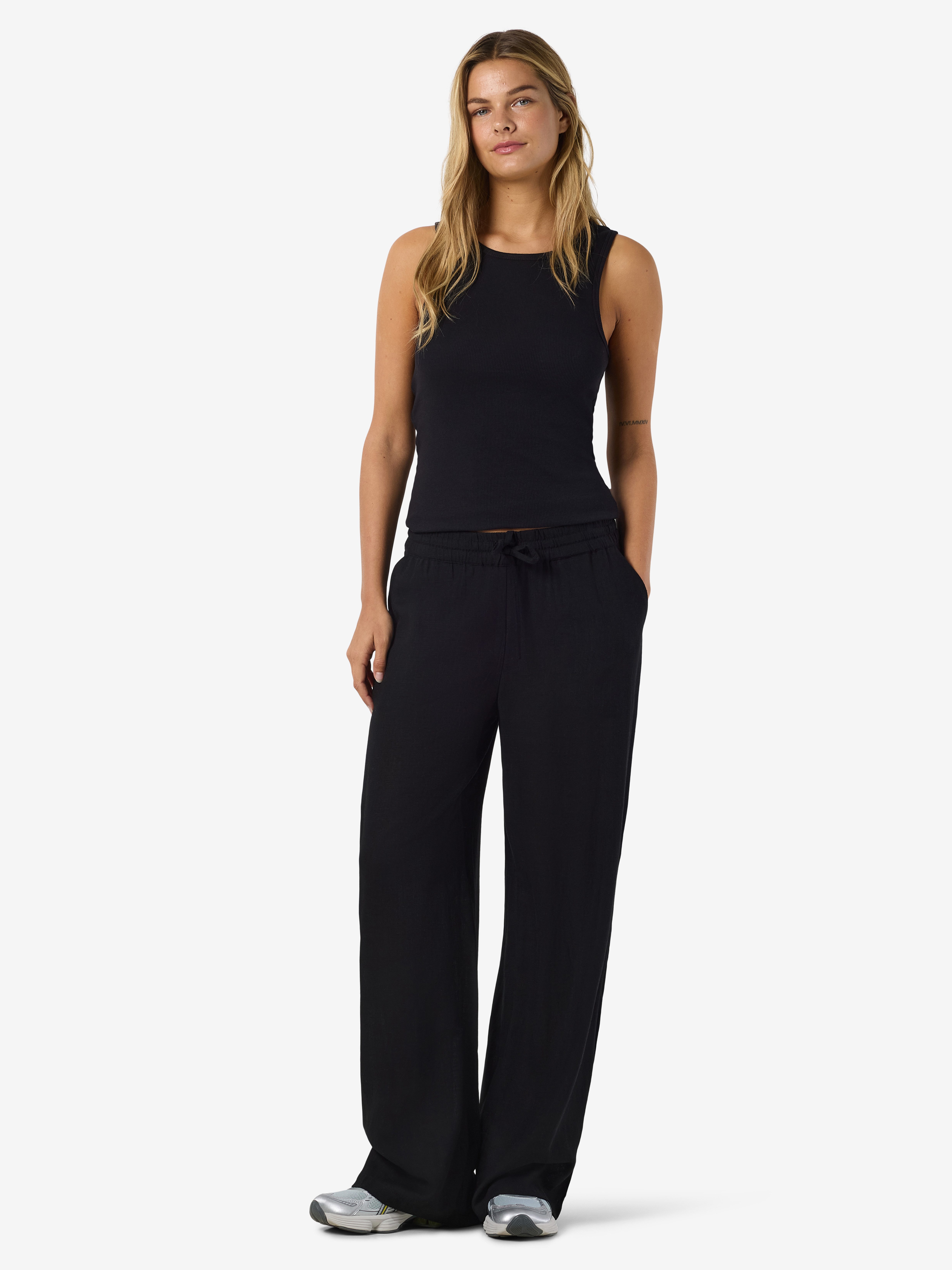 Noisy may Jogger Pants NMLEILANI NW LOOSE PANTS WVN NOOS