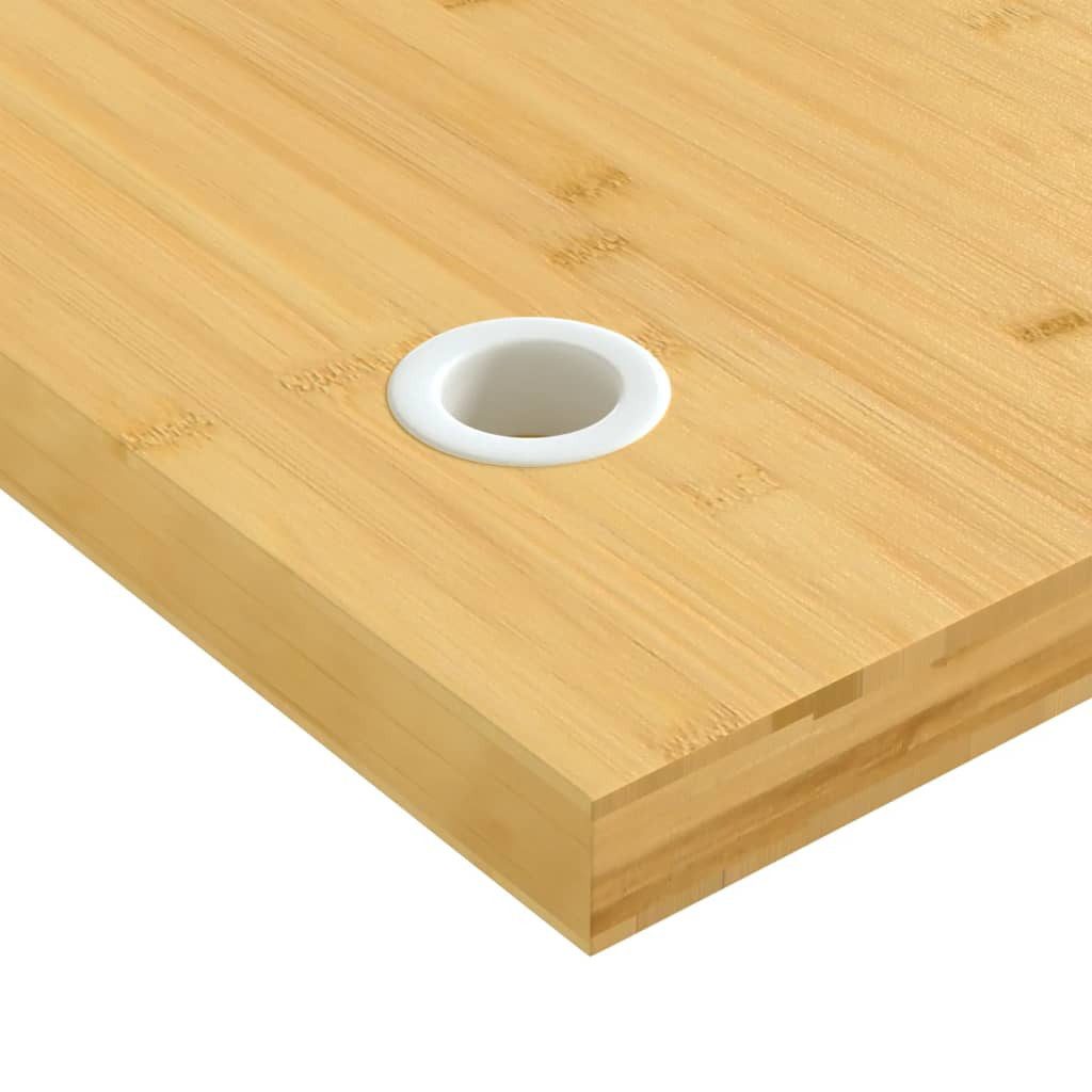 vidaXL Schreibtischplatte Schreibtischplatte 110x55x4 cm Bambus