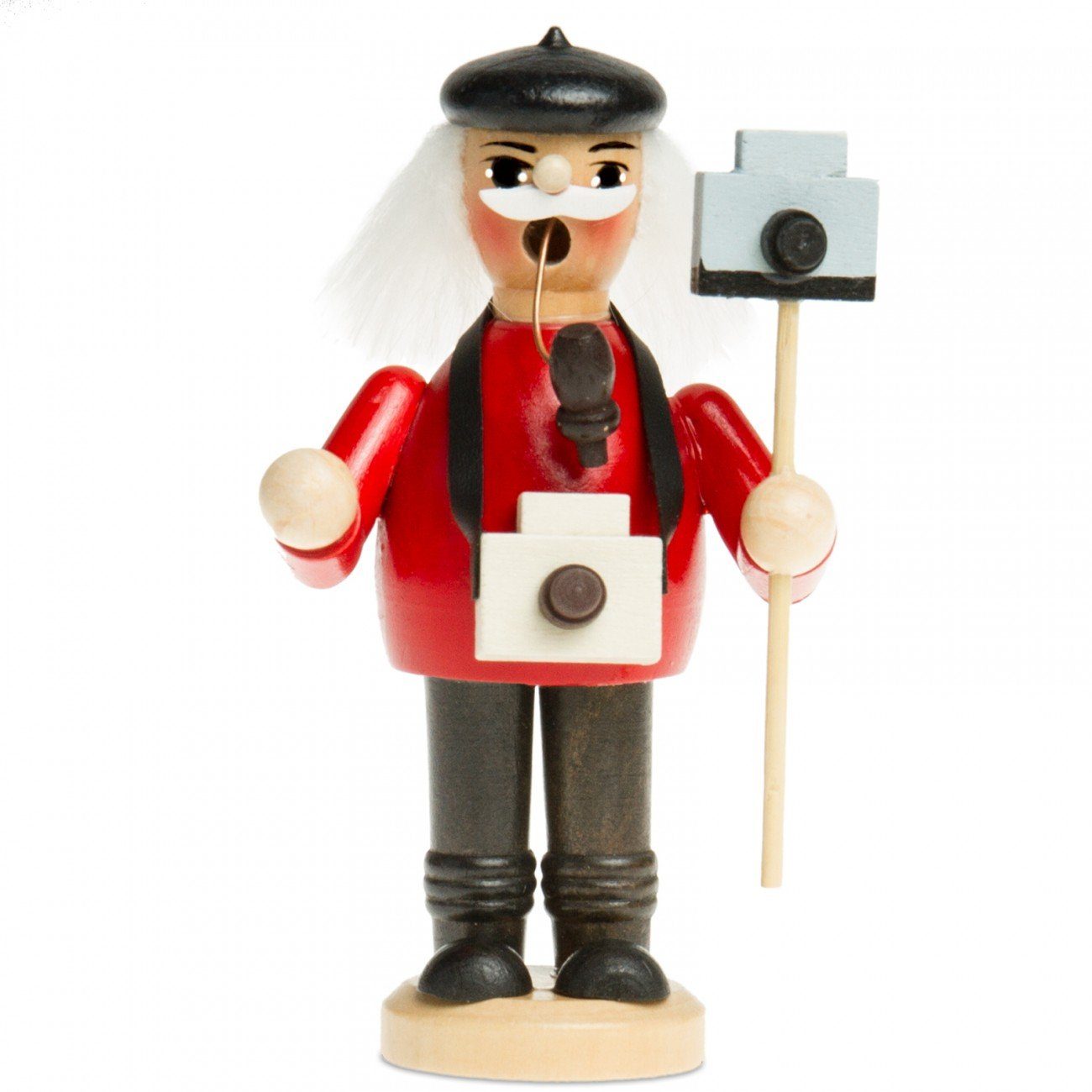 SIKORA Weihnachtsfigur RM-C Räuchermännchen aus Holz günstig online kaufen