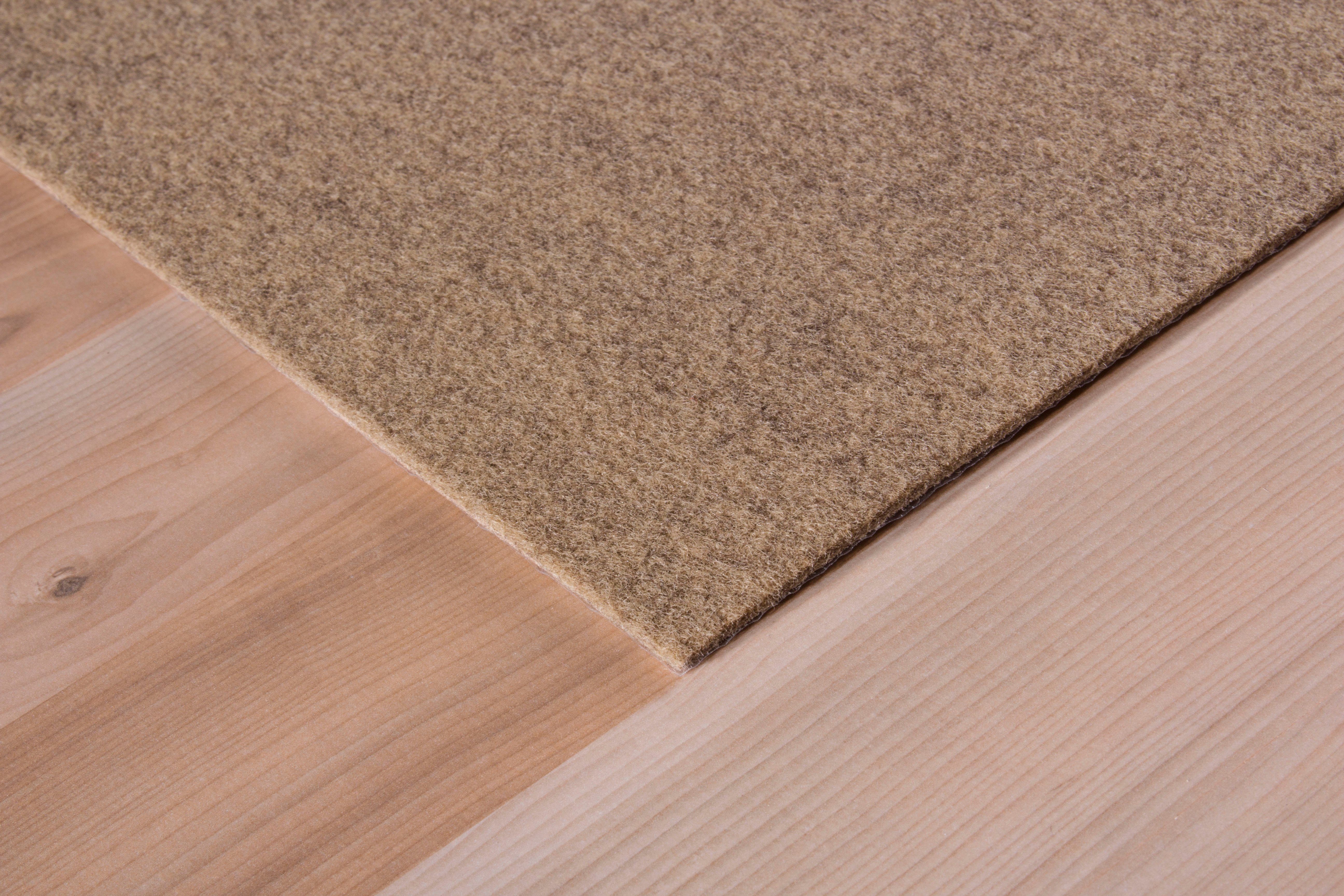 Andiamo Teppichfliese Abbo, selbstklebend, Gesamthöhe 4 mm, quadratisch, Bodenschutz, quadaratisch 40x40 cm, 25er Set, 50er Set, 100er Set