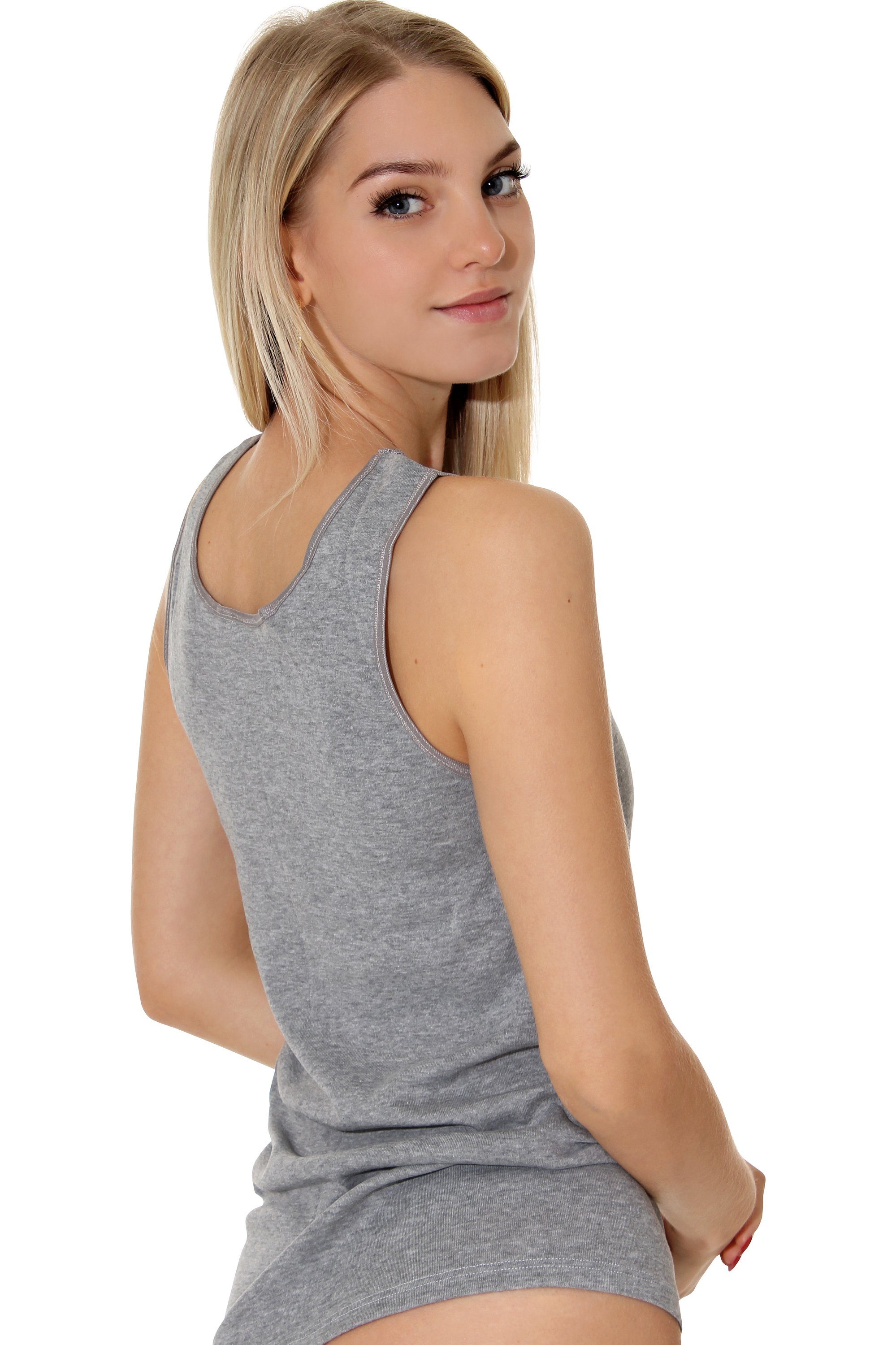Cotton Prime® Unterhemd mit Spitze in angenehmer Baumwollqualität