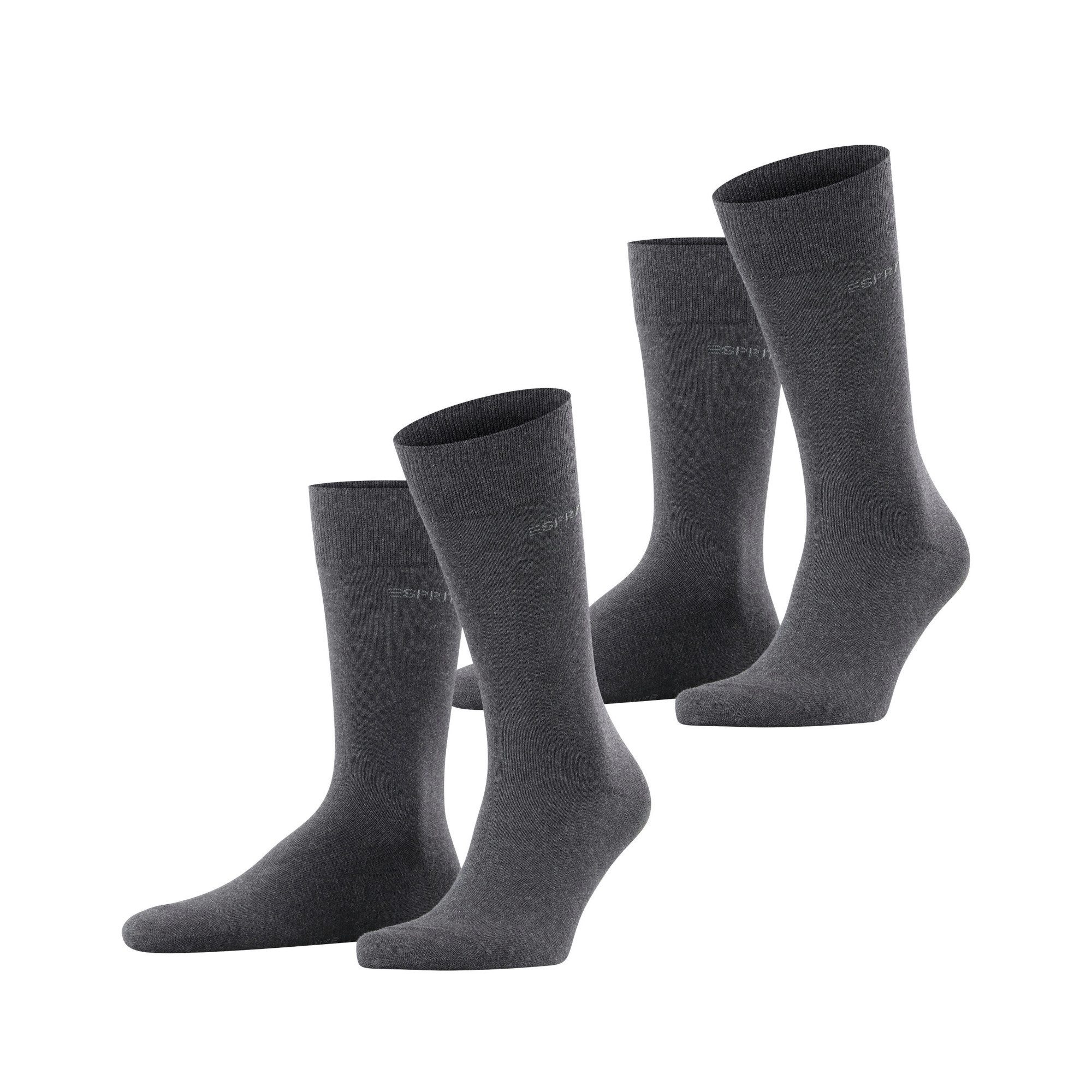 Freizeitsocken Esprit Herren Socken Basic Uni SO 2P 17811