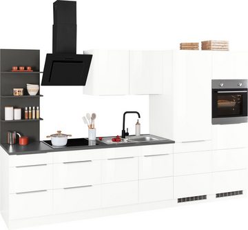 Kochstation Küchenzeile KS-Brindisi, ohne Geräte, Breite 330 cm