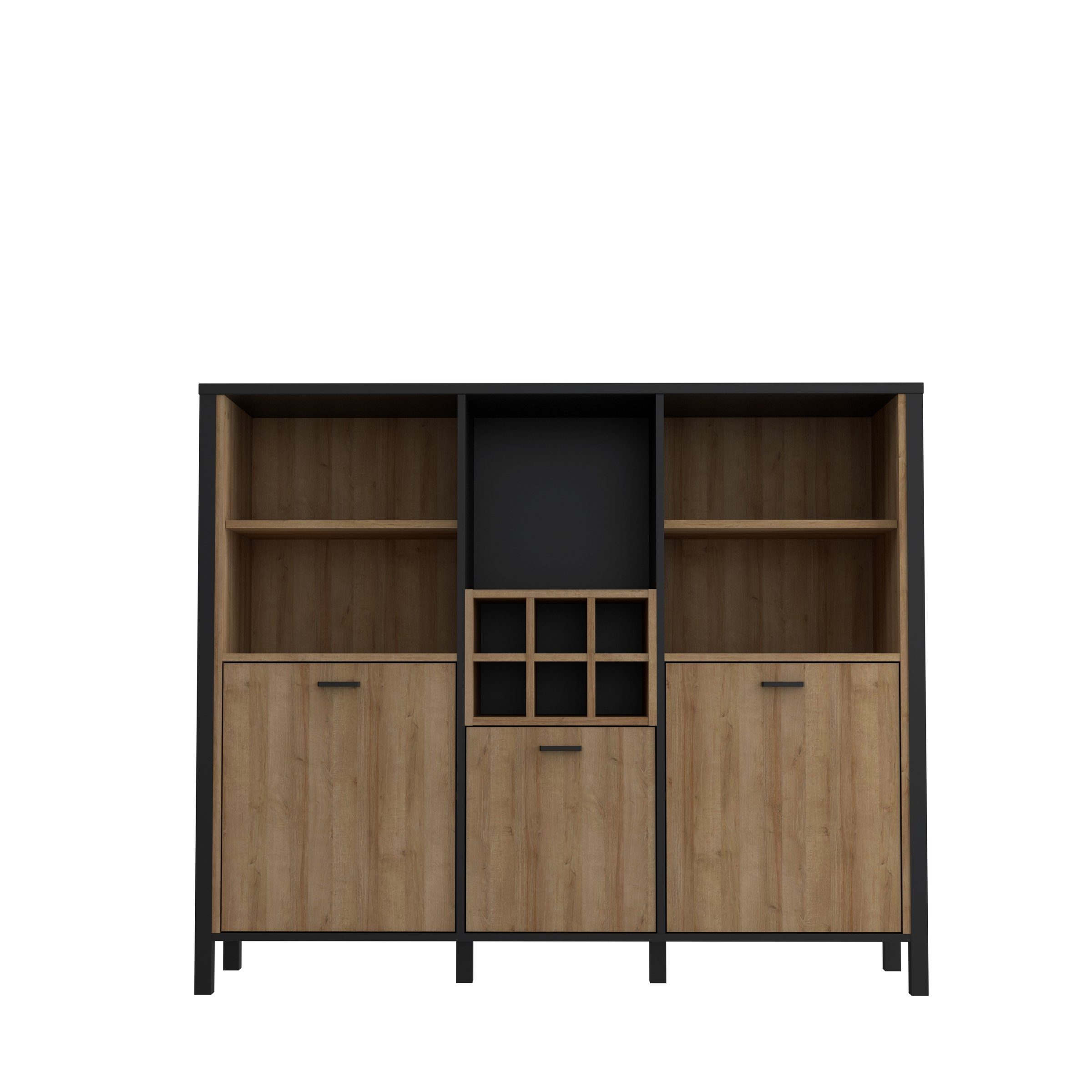 freiraum Barschrank Hialeah 139.4 x 117.1 x 40.2 cm (B/H/T)