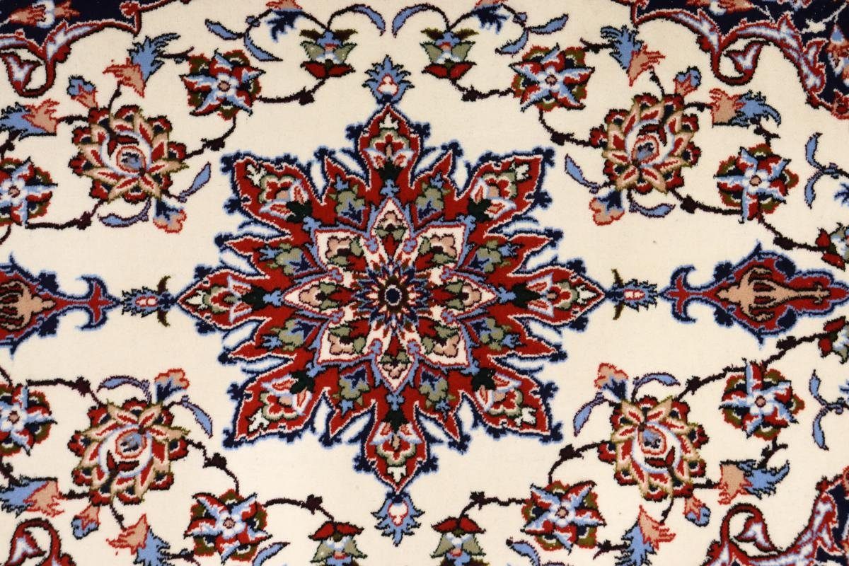 rechteckig, Orientteppich Nain mm Seidenkette Isfahan 71x114 6 Höhe: Handgeknüpfter Trading, Orientteppich,