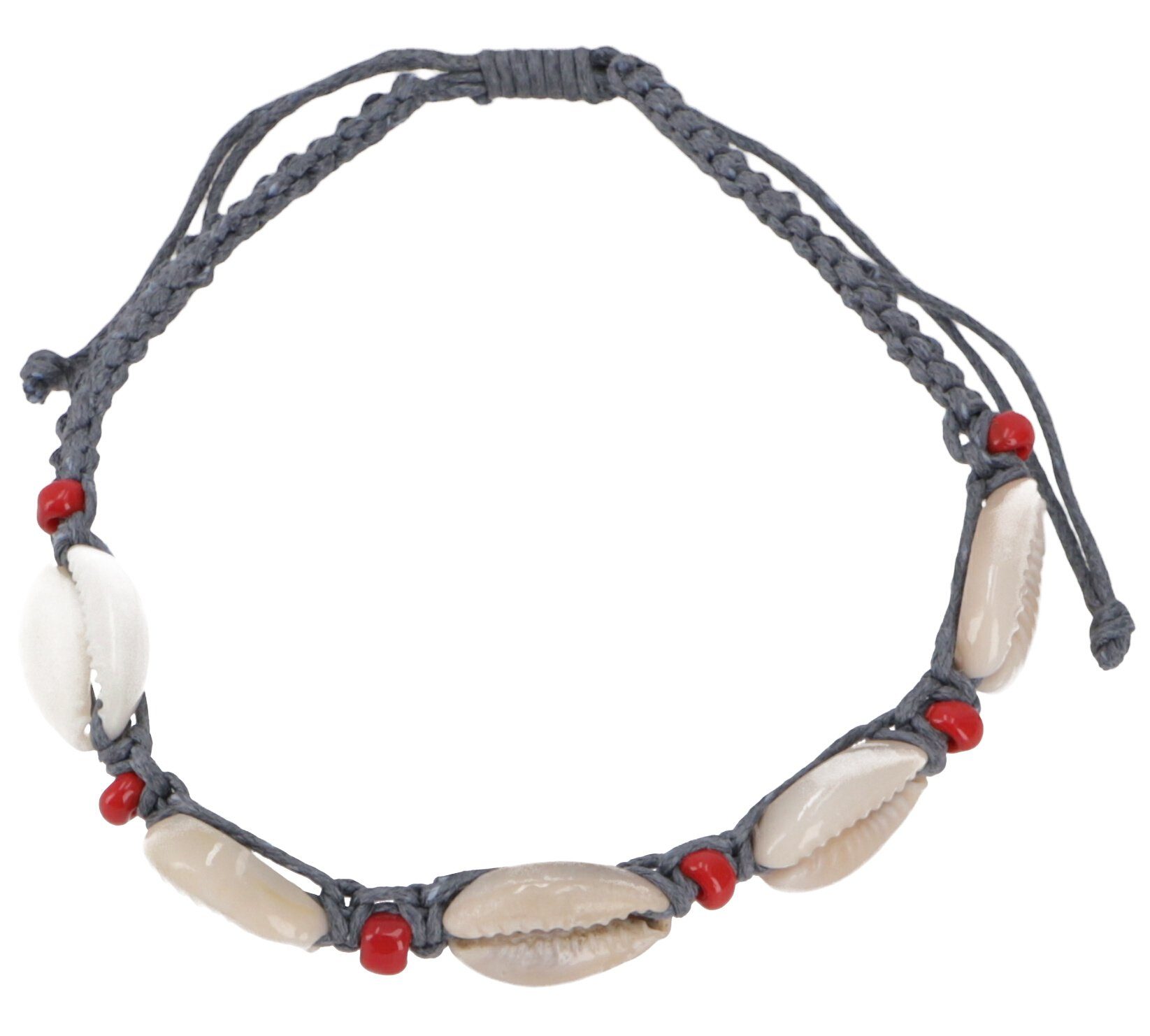 Guru-Shop Armreif Perlenarmband, Muschel Makramee Armband günstig online kaufen
