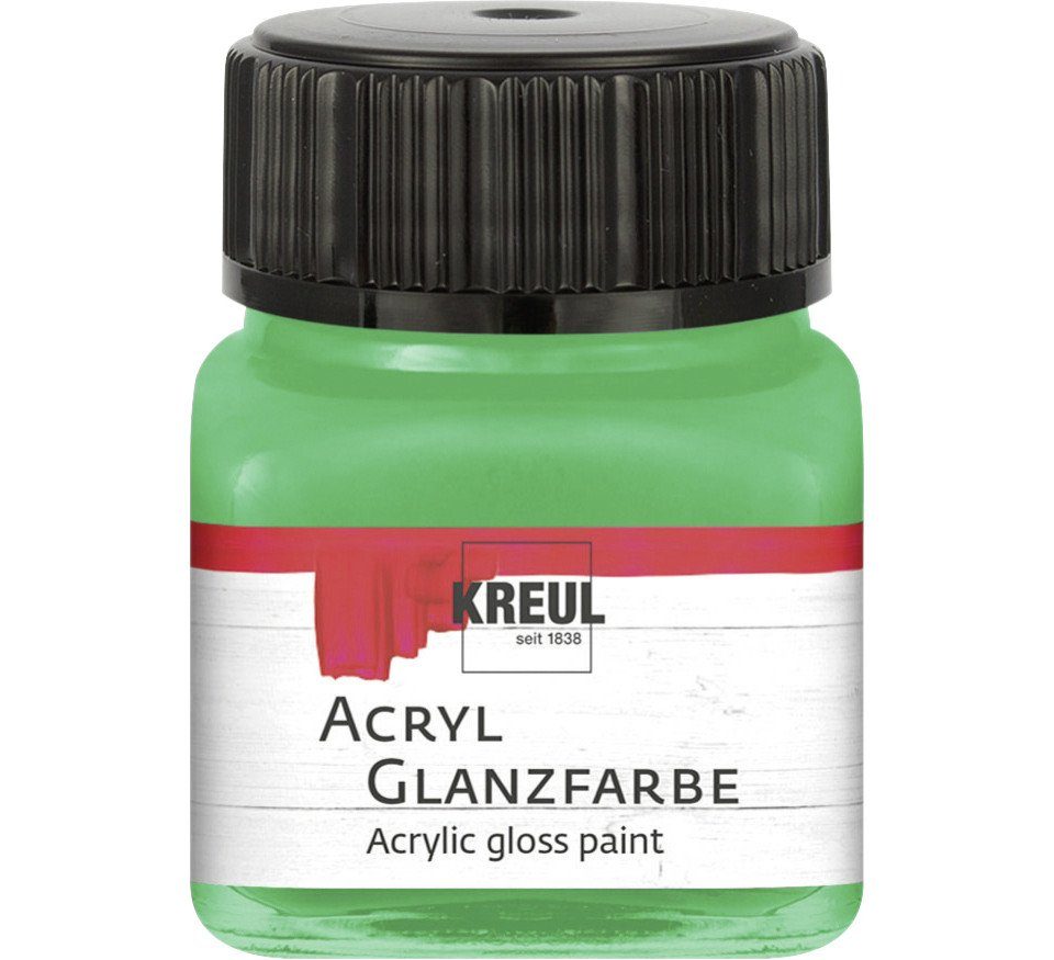 Künstlerstift Kreul Acryl Glanzfarbe grün 20 ml