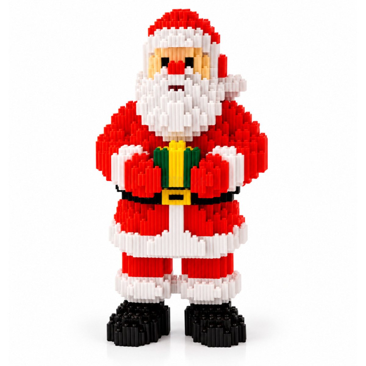 R2 Invest Weihnachtsmann Klemmbausteine 15 × 30 cm Weihnachtsdeko ab 14 Jahren Spielbausteine