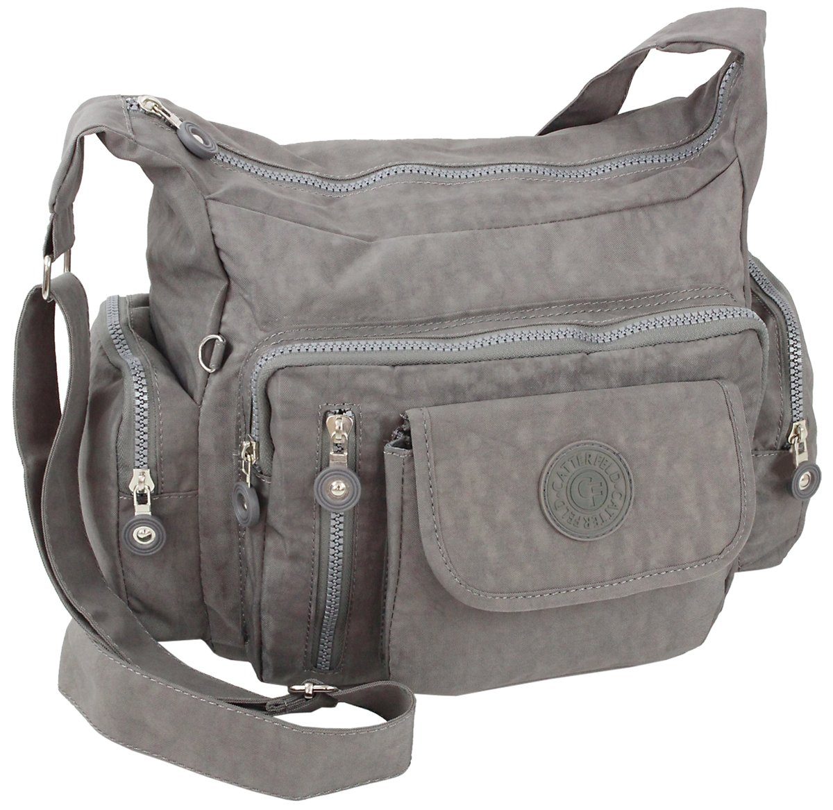 CF CATTERFELD Umhängetasche - Sehr leichte Damen Schultertasche - Nylon Fre günstig online kaufen