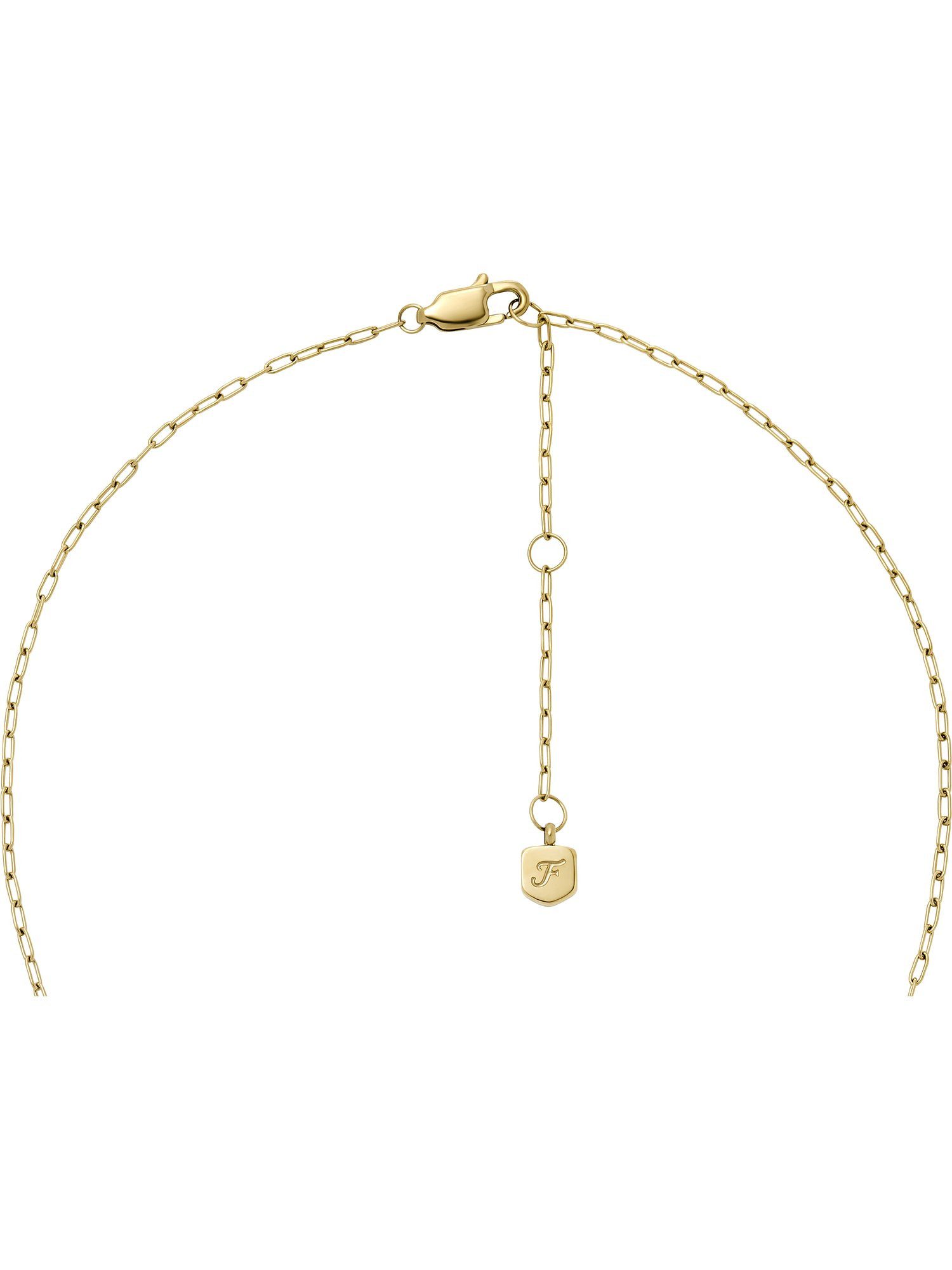 Fossil Collier Fossil Damen-Kette Edelst... Fossil Collier Fossil Damen-Kette Edelst...