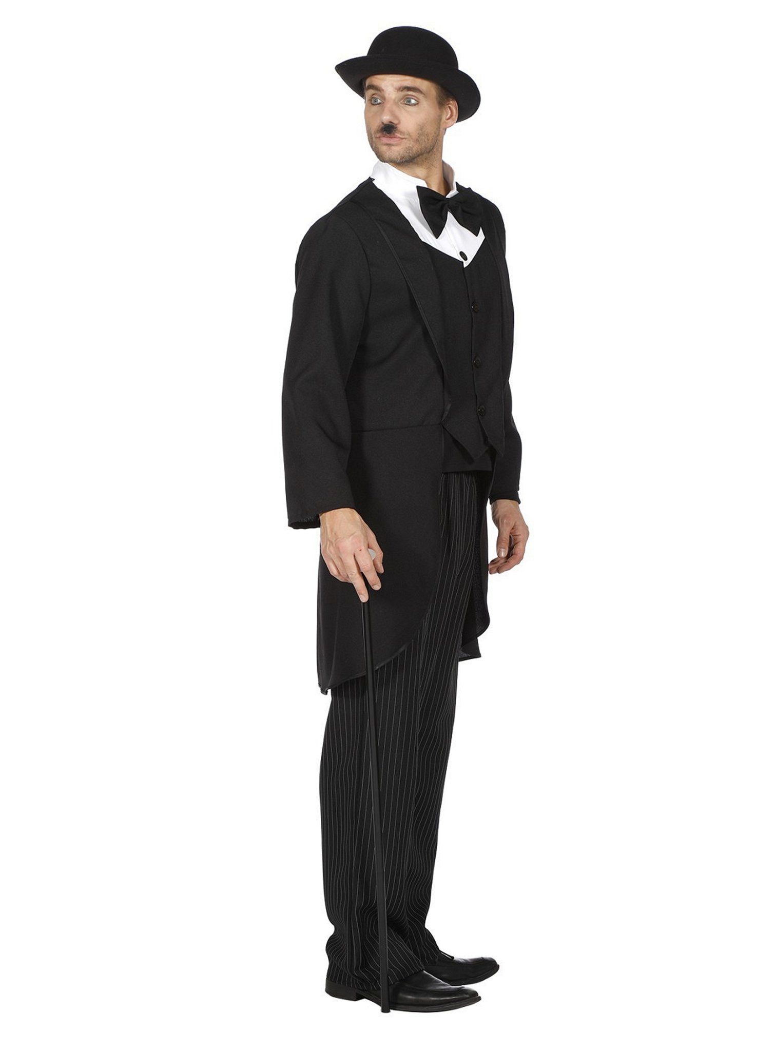 Metamorph Kostüm Charlie Chaplin Kostüm, Der Stummfilmkomiker klassischen Look des Tramps