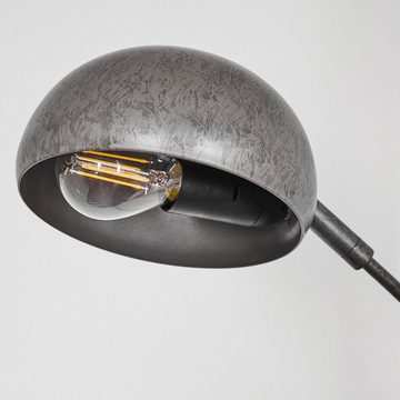 hofstein Stehlampe »Montemagno« 5-flammige Stehlampe aus Metall in Nickel-antik/Holzoptik, ohne Leuchtmittel, moderne Leuchte, verstellbarn Leuchtarme u. An-/Ausschalter, 5xE14