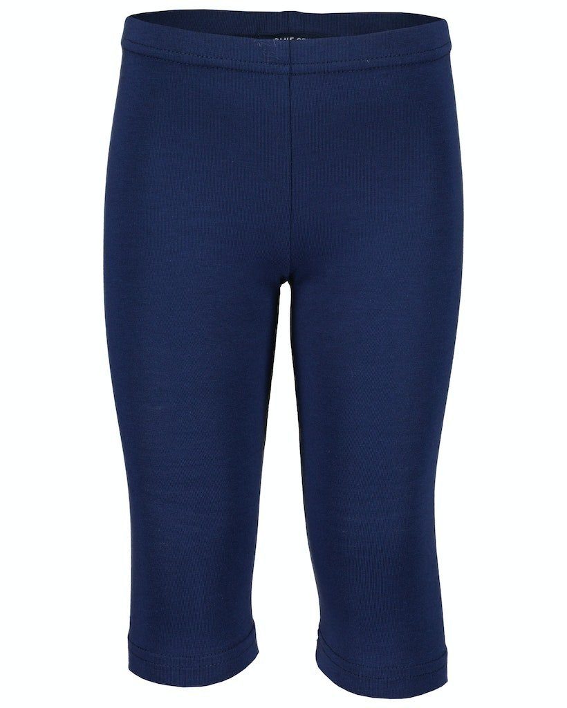 Legging Seven Hose Leggings blau (1-tlg) Caprileggings Sommer Seven Blue Blue Capri Shorts