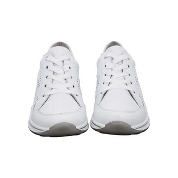 Ara Osaka - Damen Schuhe Sneaker Schnürer Glattleder weiß