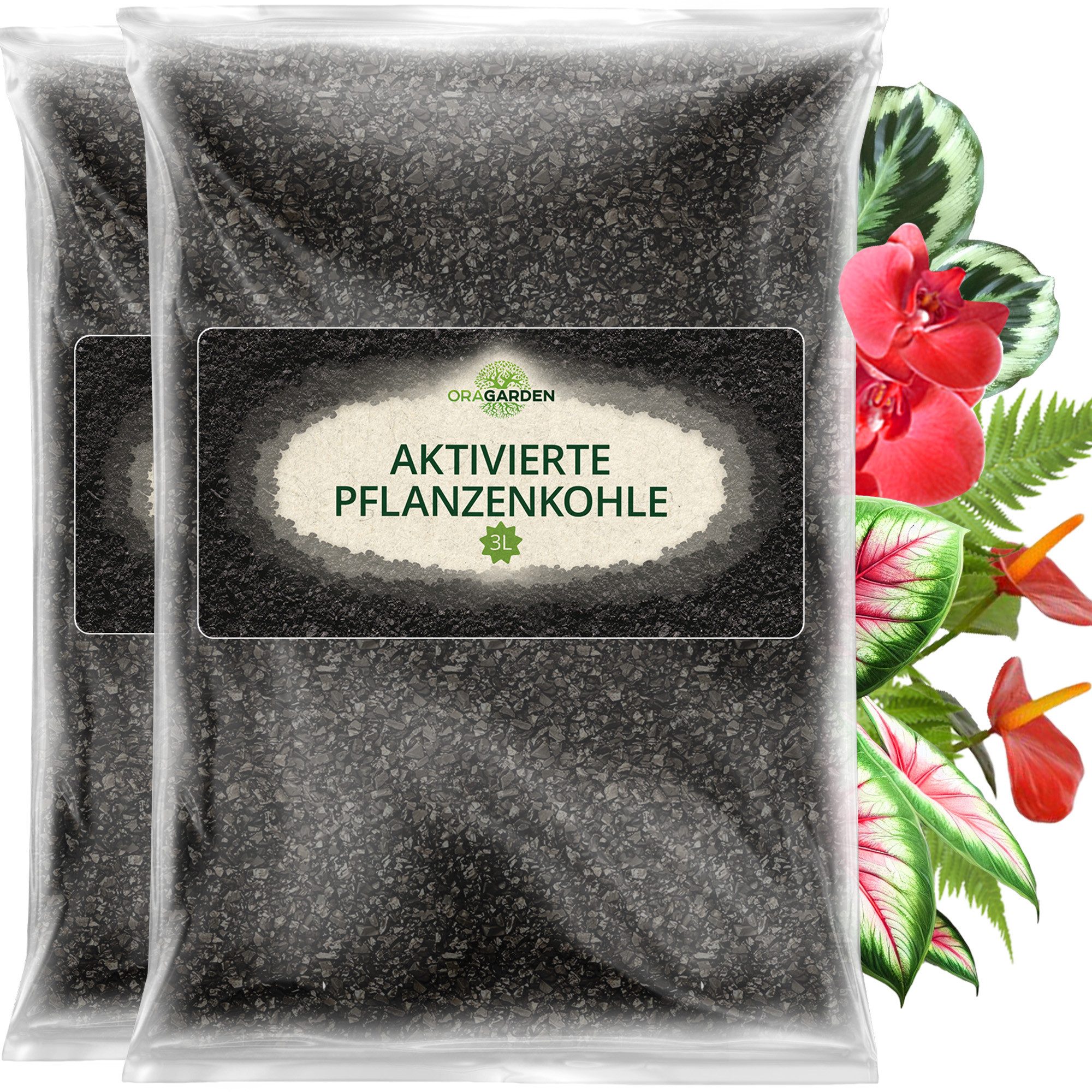 OraGarden Gartenbau-Substrat Aktivierte Pflanzenkohle, mit Bio-Wurmdünger, günstig online kaufen