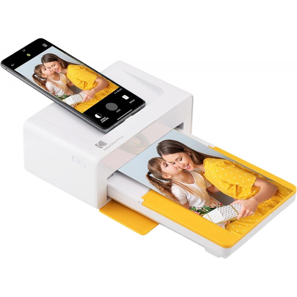 Kodak Kodak Dock Plus 4Pass - Fotodrucker - gelb/weiß Fotodrucker