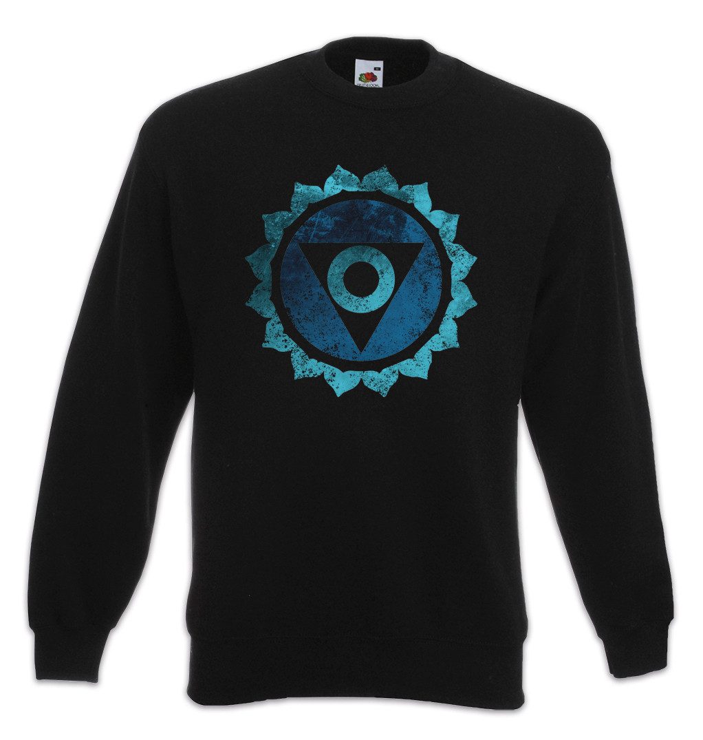 Sweatshirt Chakra Vishuddha Sweatshirt Hals Kehle Throat Halschakra Kehlenchakra