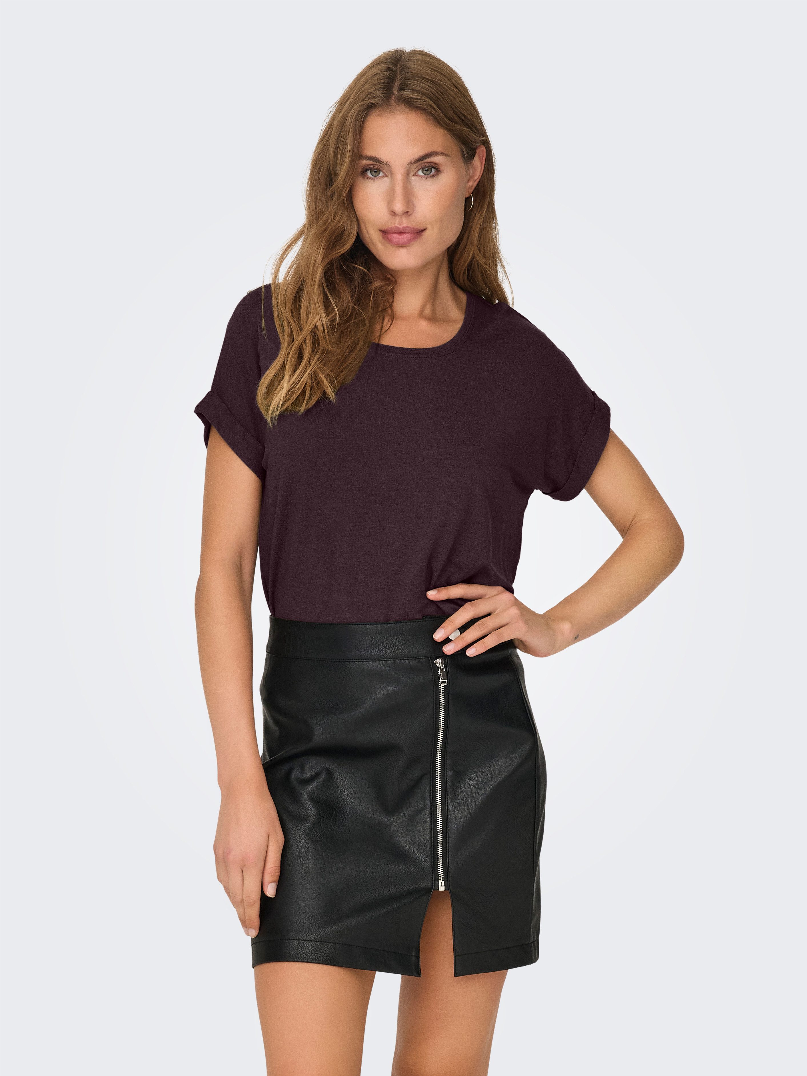 ONLY T-Shirt ONLMOSTER S/S O-NECK TOP günstig online kaufen